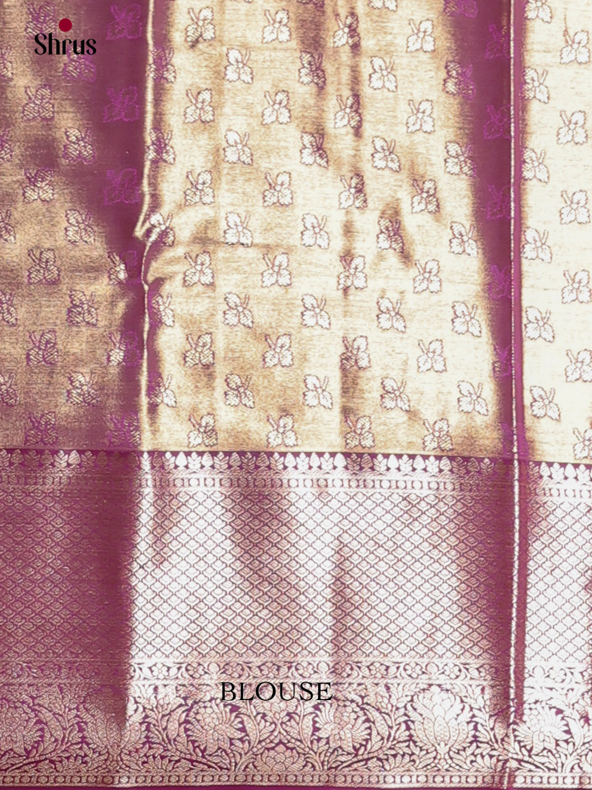DHS25754 - Kanchipuram-halfpure Saree - Shop on Shrus.com