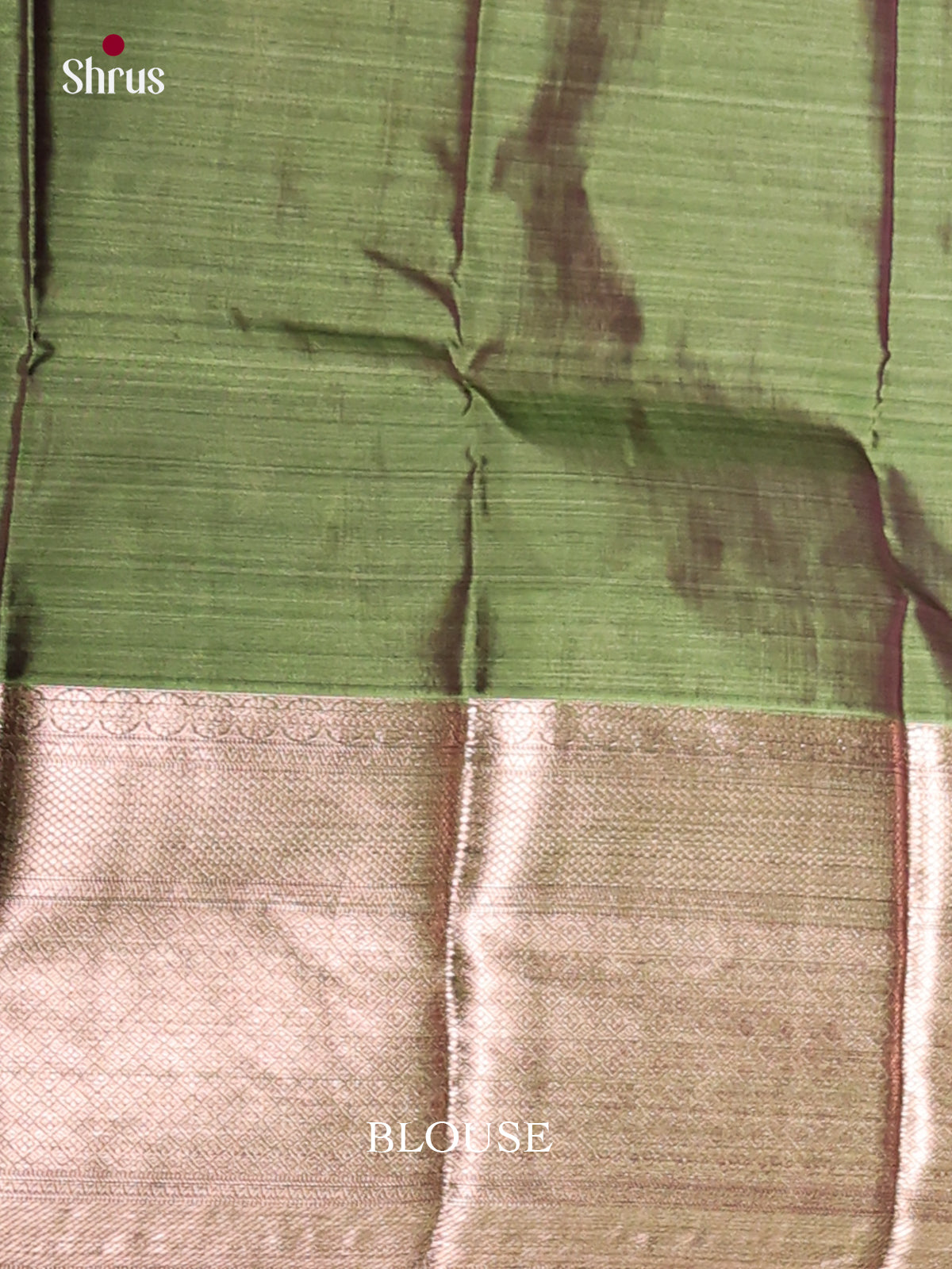 Vadamalli & Green - Kanchipuram-halfpure Saree - Shop on Shrus.com