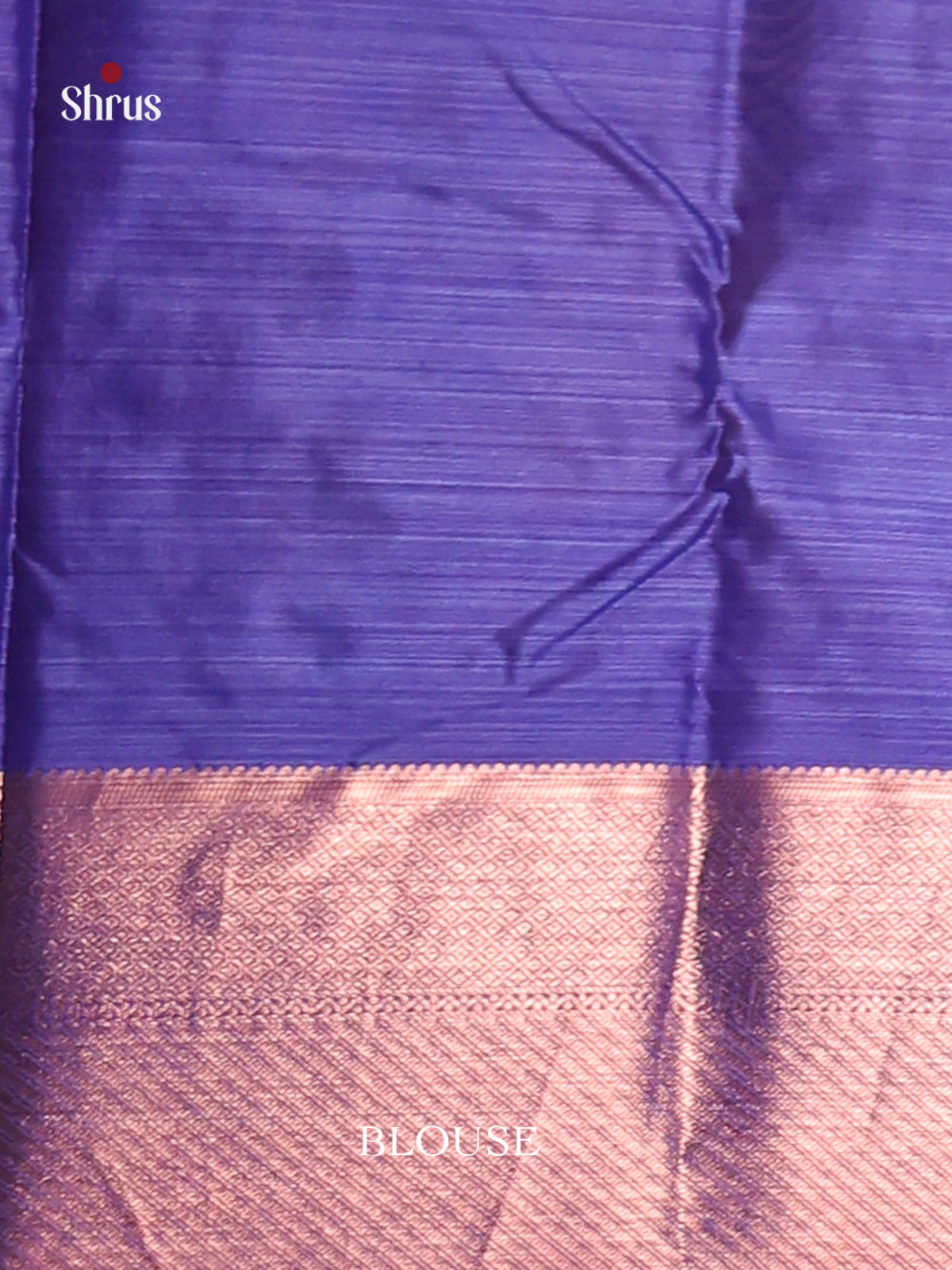 Teal & Blue - Kanchipuram-halfpure Saree - Shop on Shrus.com