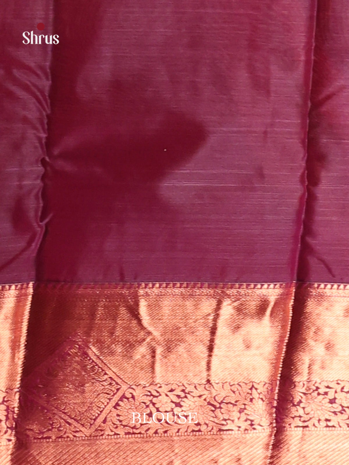 Pink & Purple - Kanchipuram-halfpure Saree - Shop on Shrus.com