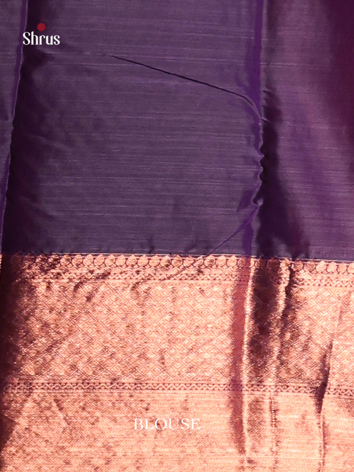 Green & Purple - Kanchipuram-halfpure Saree - Shop on Shrus.com
