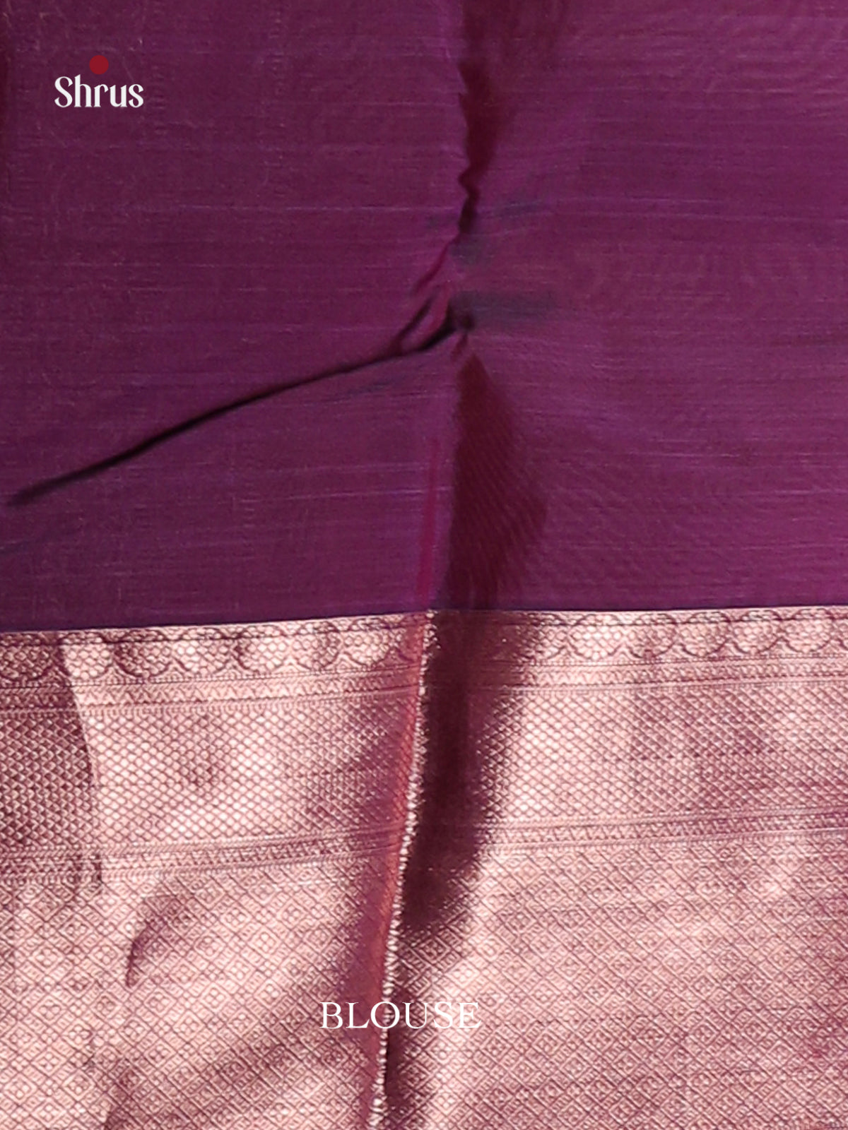Pink & Violet - Kanchipuram-halfpure Saree - Shop on Shrus.com