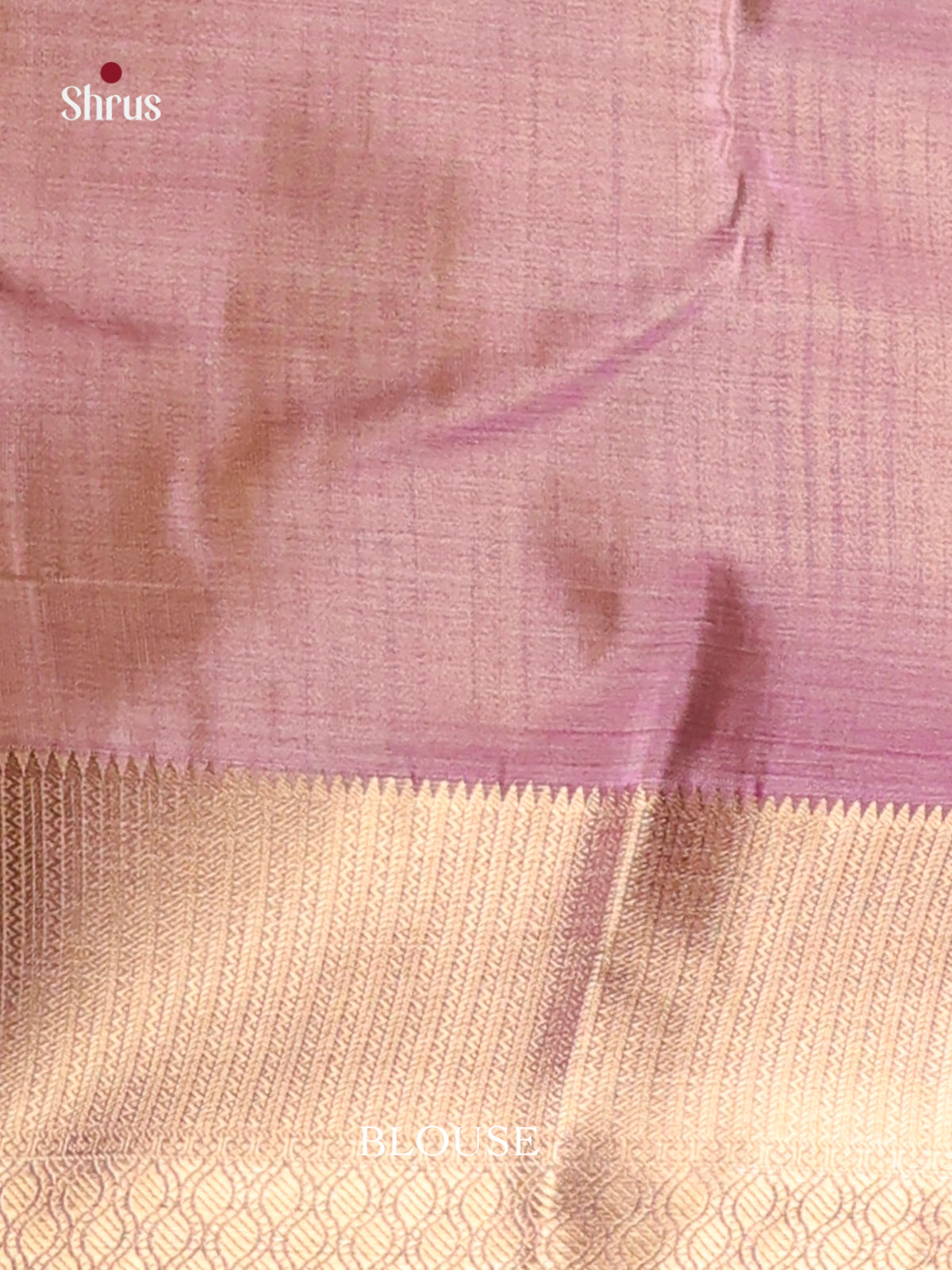 Blue & Lavender - Kanchipuram-halfpure Saree