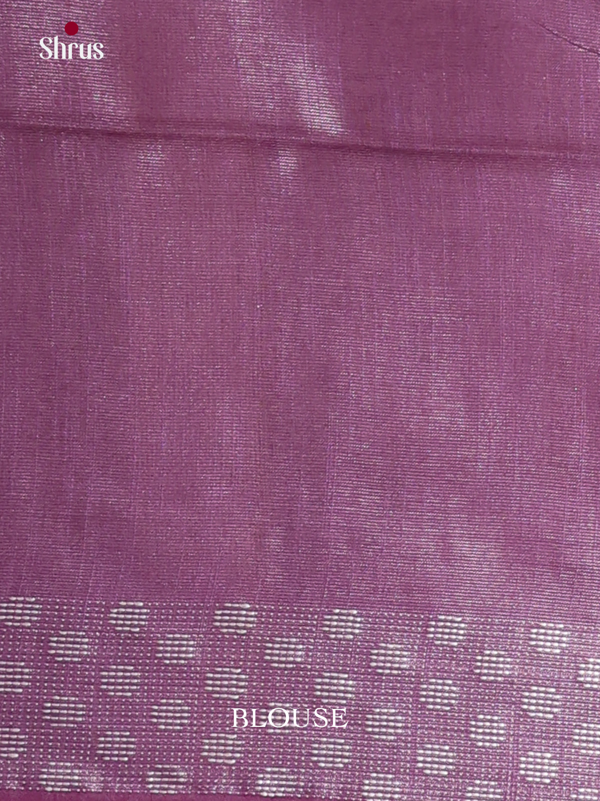 Purple  - Semi Tissue Saree - Shop on Shrus.com