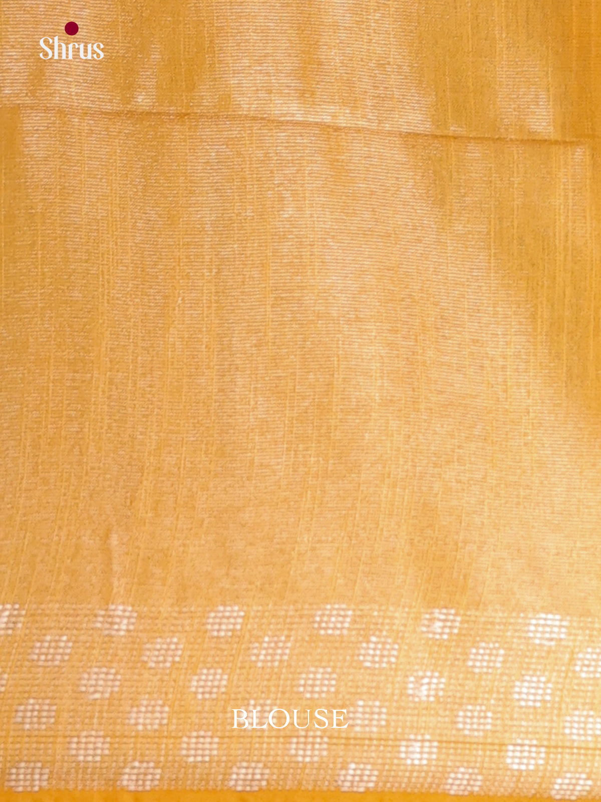 Mustard - Semi Tissue Saree