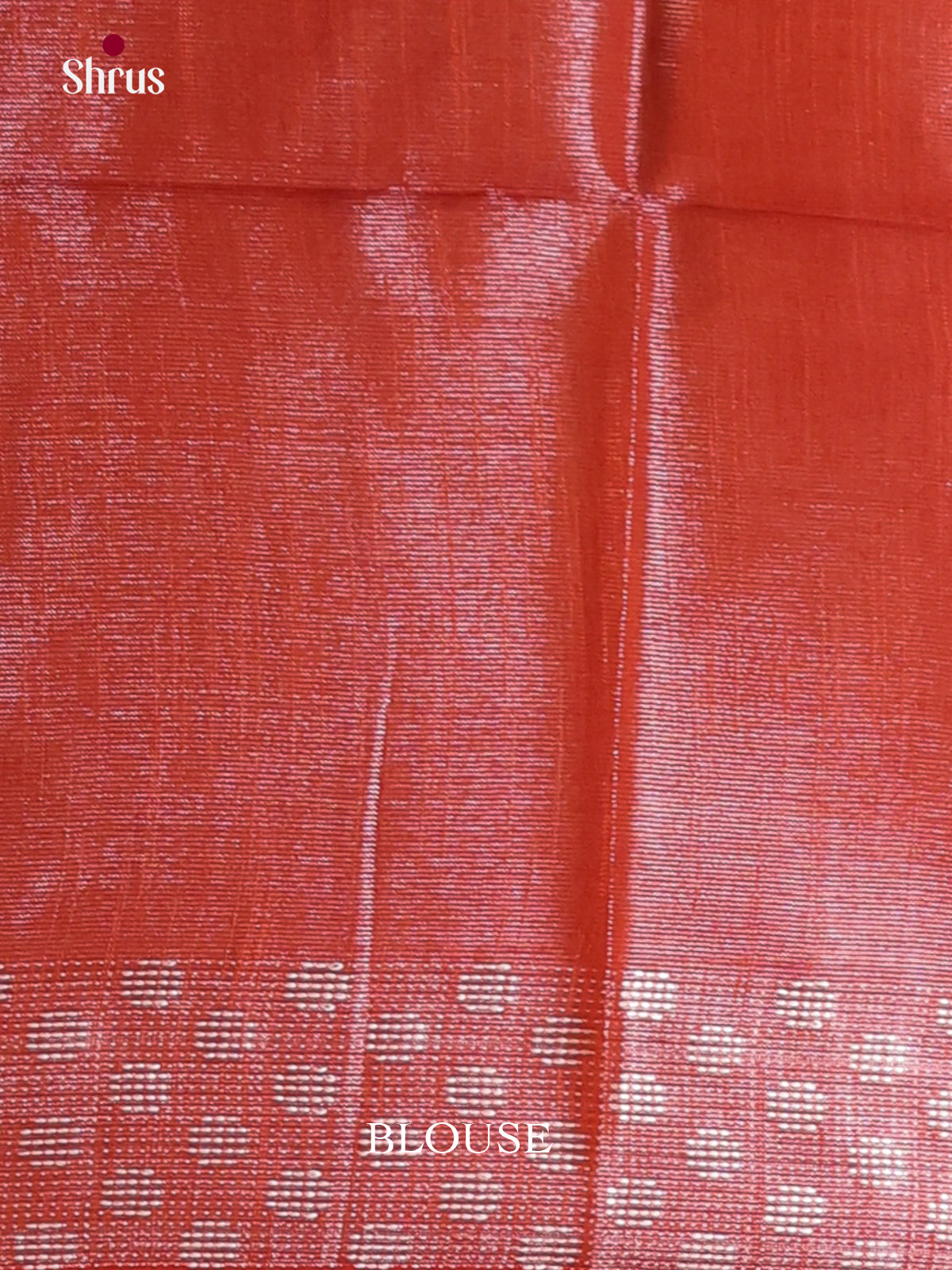Red- Semi Tissue Saree - Shop on Shrus.com