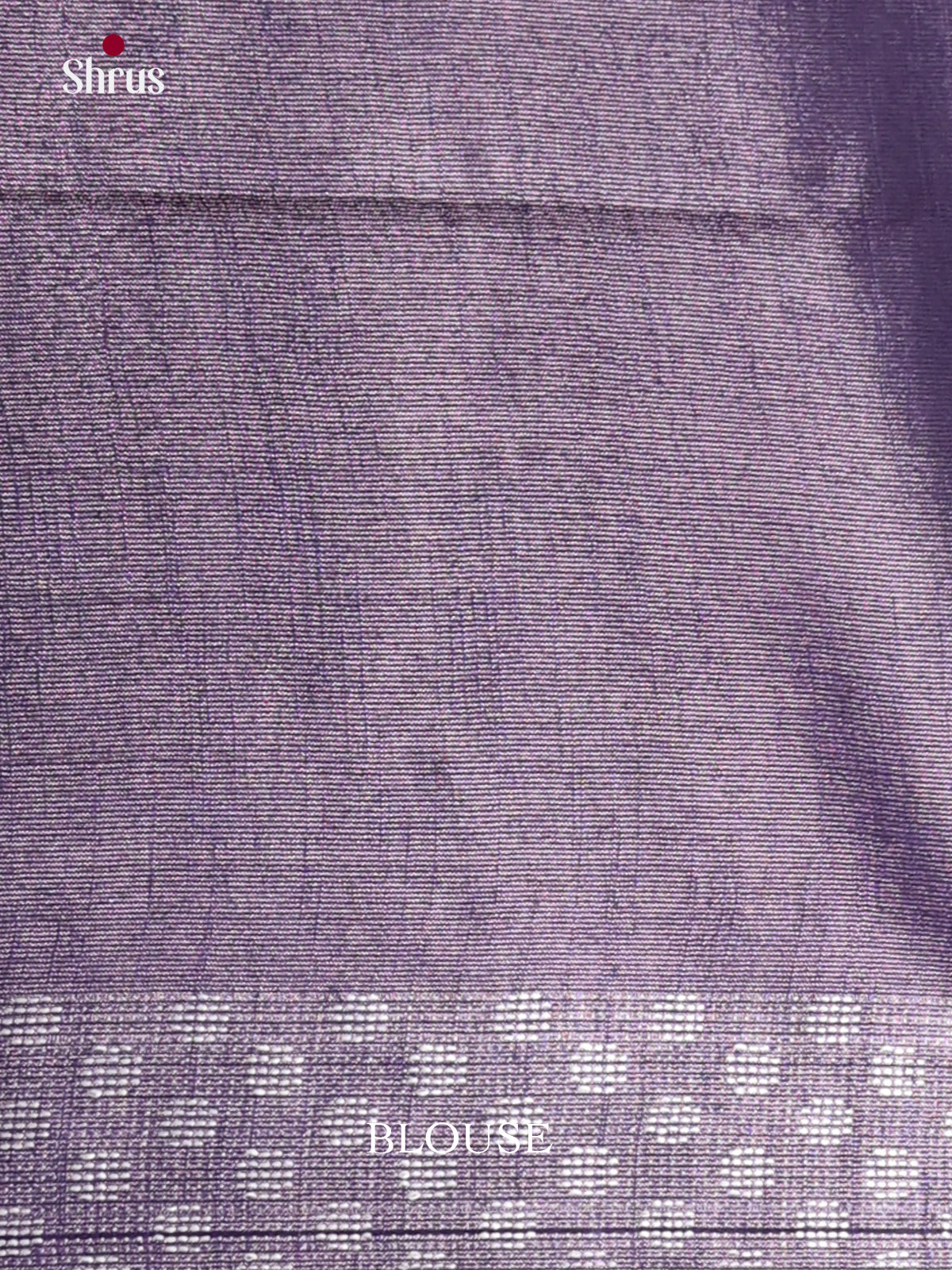 Blue - Semi Tissue Saree