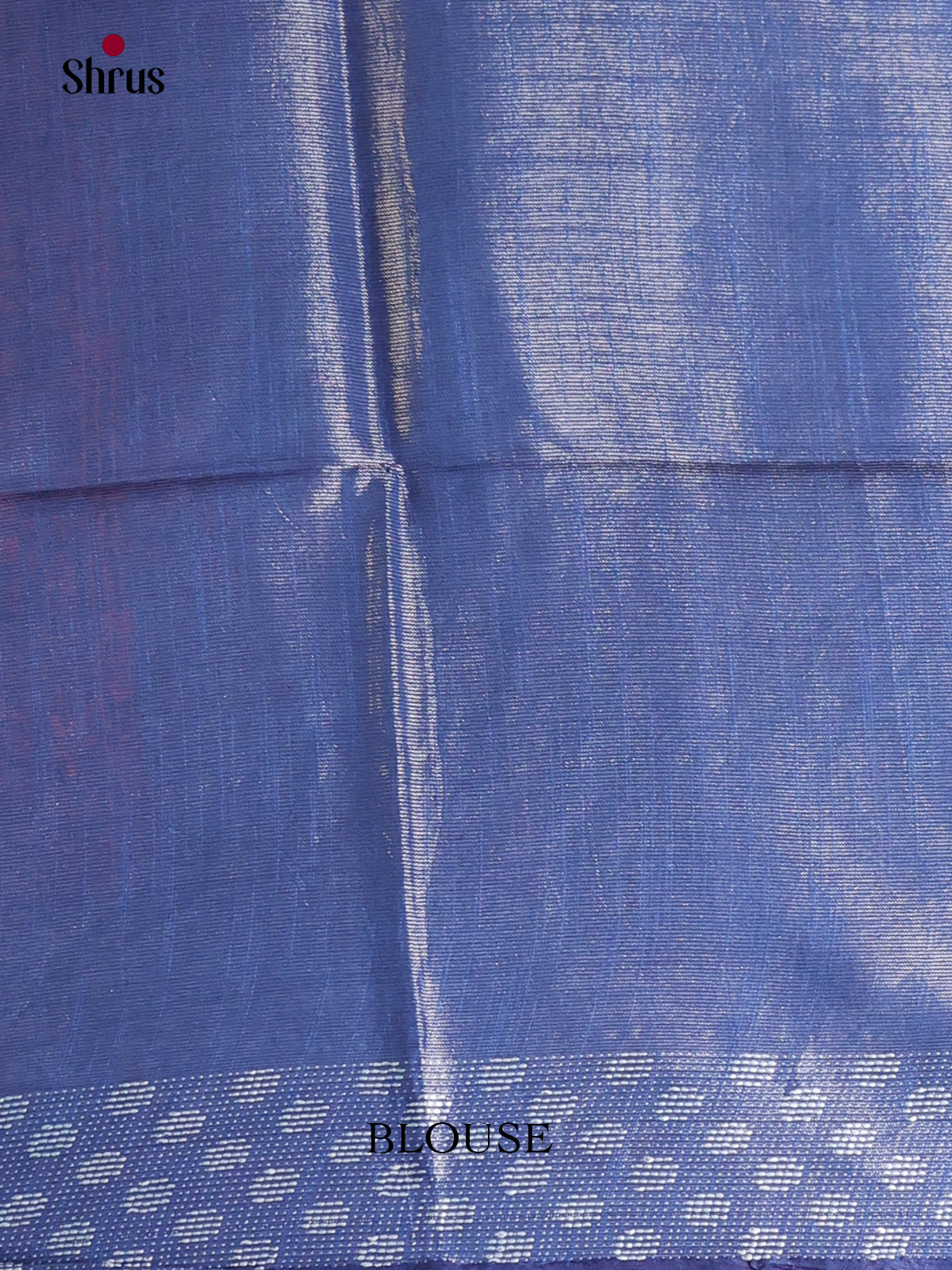 blue - Semi Tissue Saree