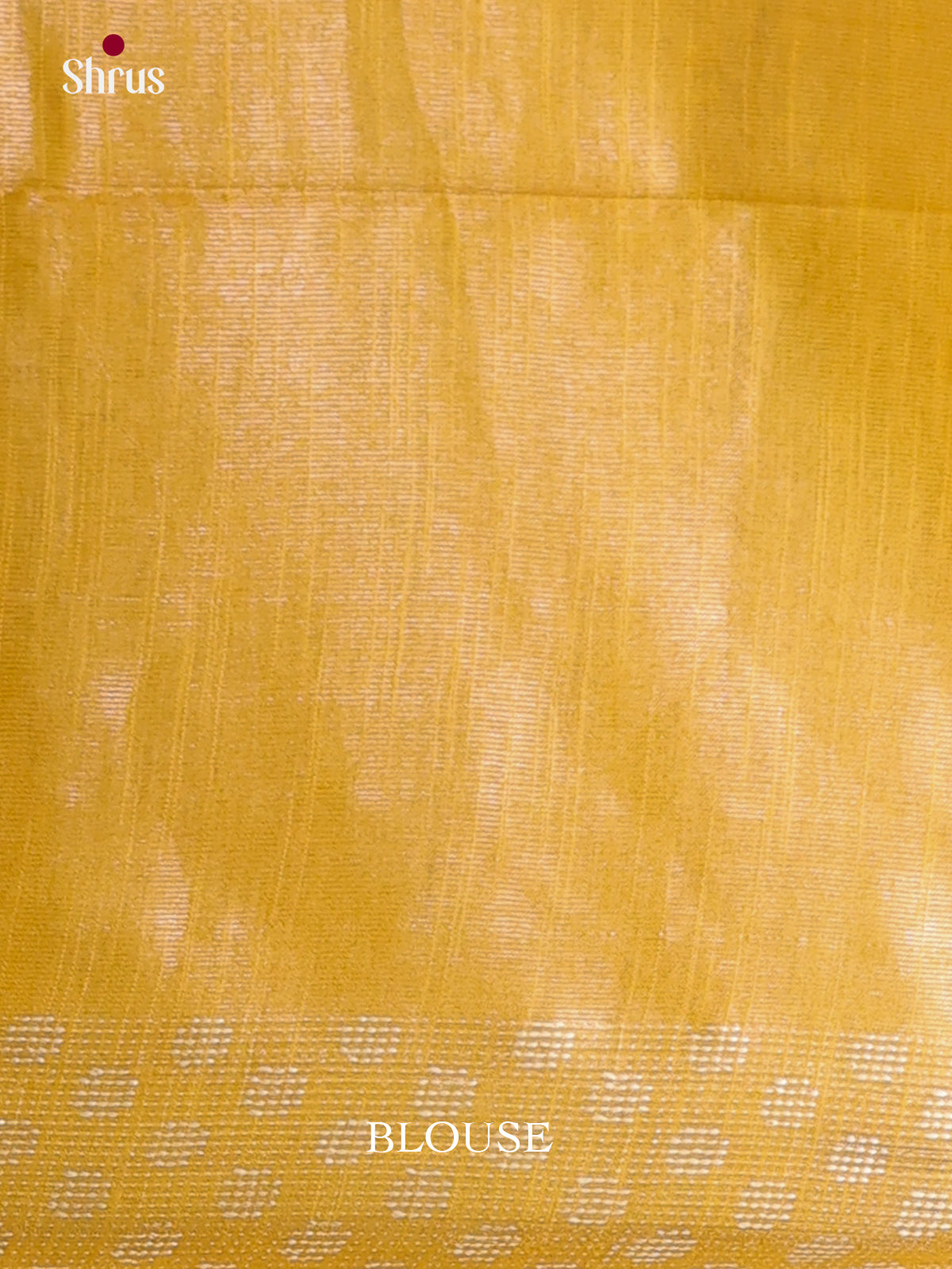 Yellow - Semi Tissue Saree