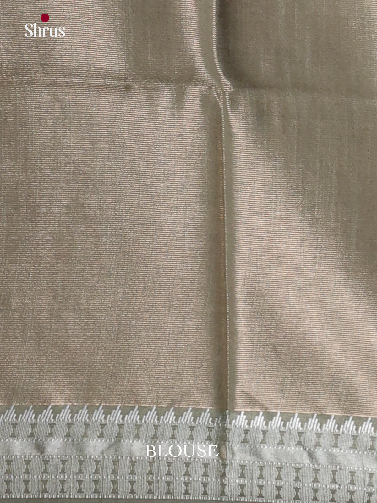 Grey Green - Semi Tissue Saree - Shop on Shrus.com