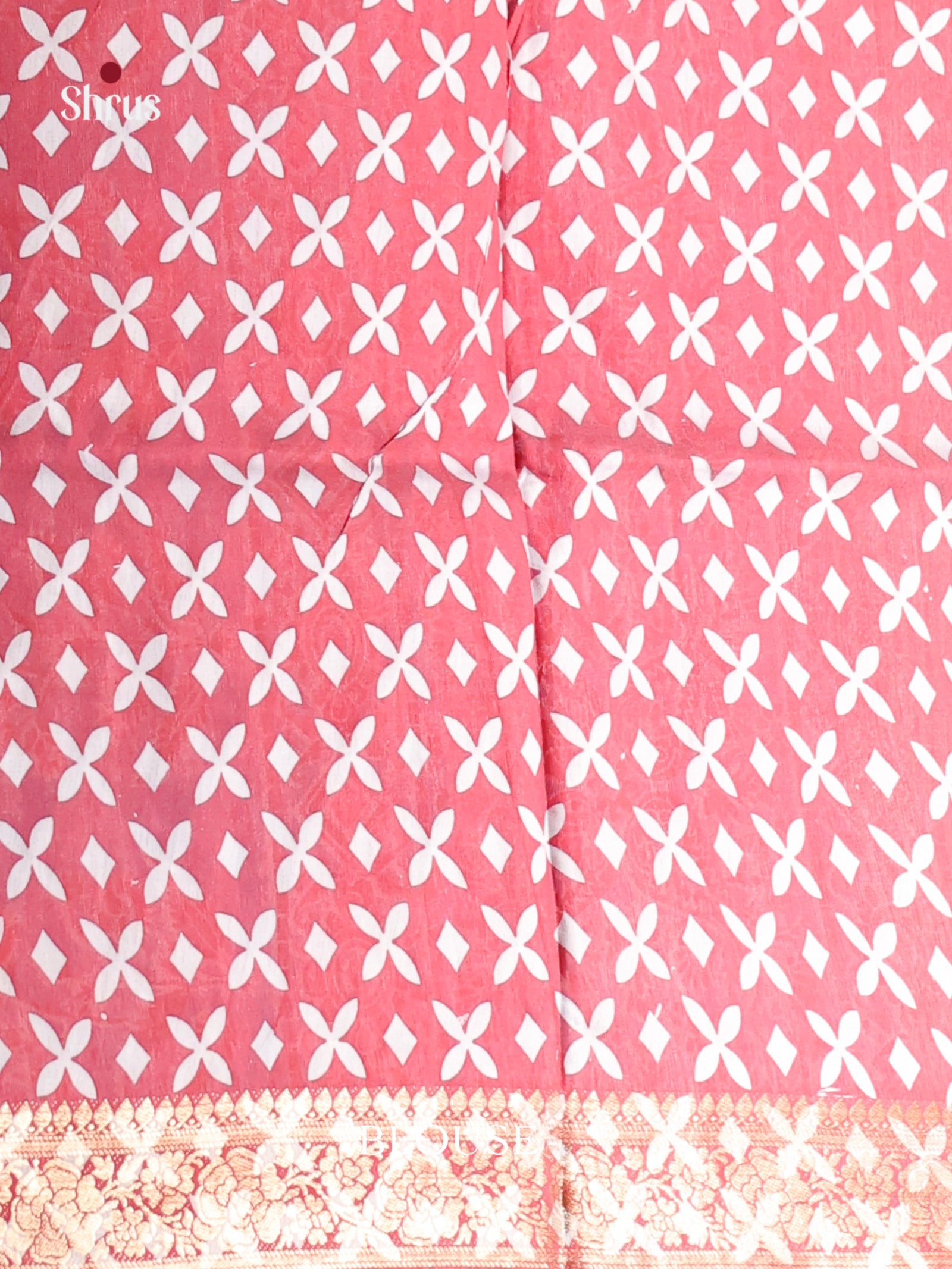 Blue & Pink- Moonga Silk Saree