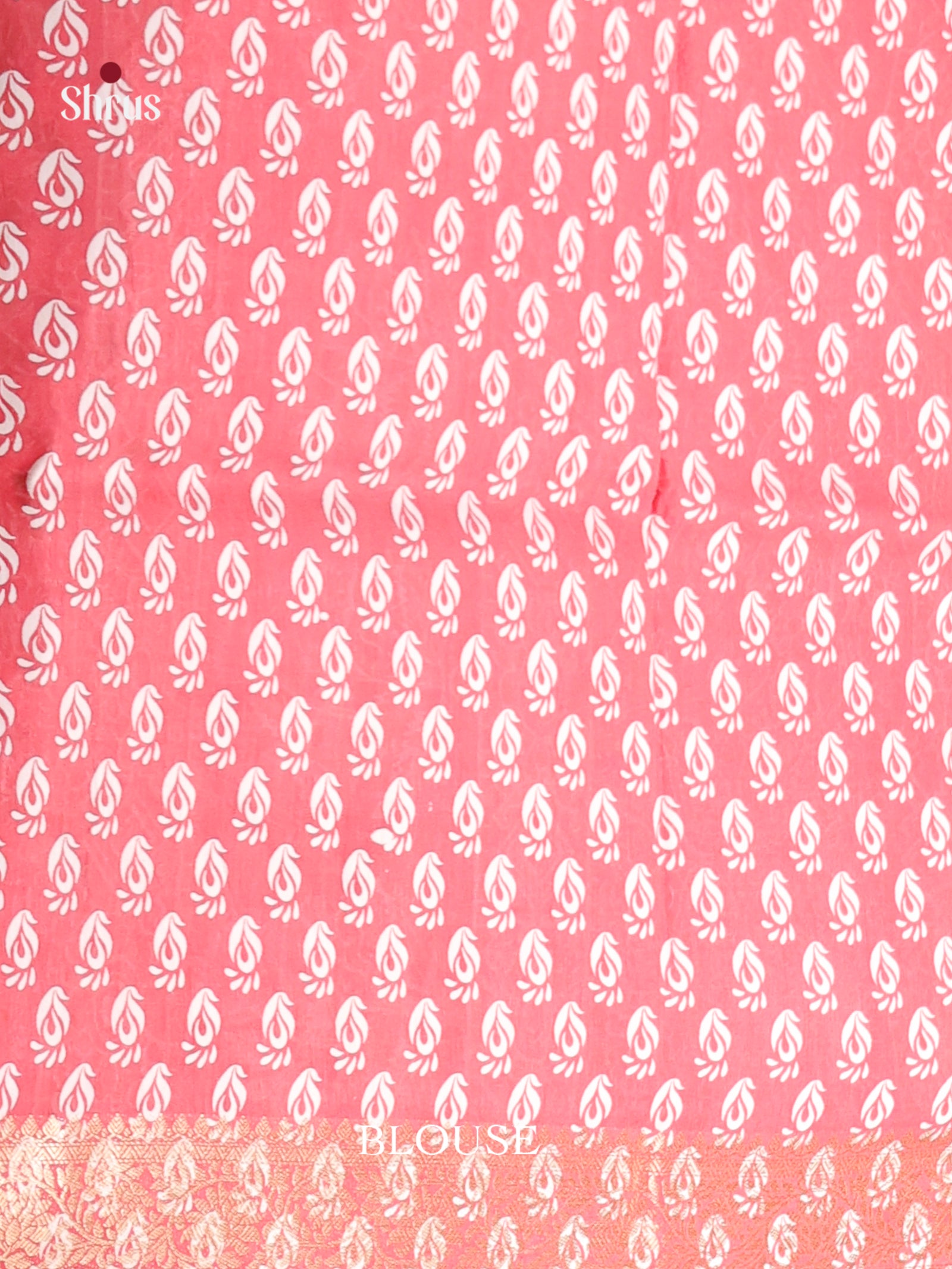 Black & Pink - Moonga Silk Saree