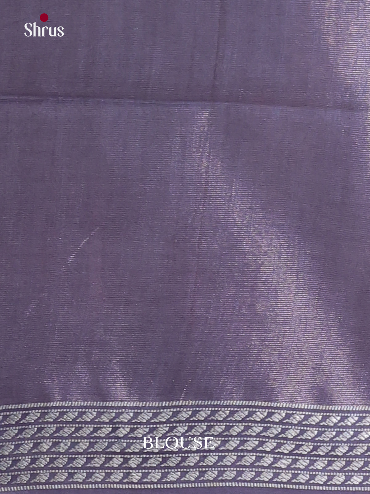 Dark Lavender- Semi Tissue Saree - Shop on Shrus.com