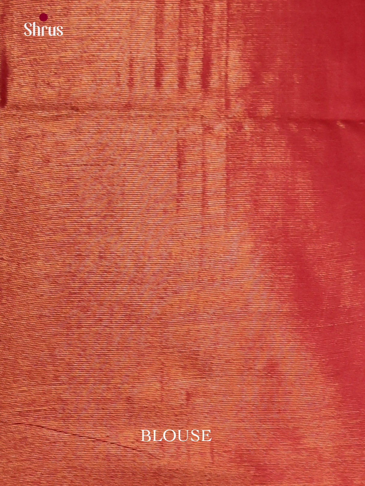 Red - Semi Tissue Saree - Shop on Shrus.com