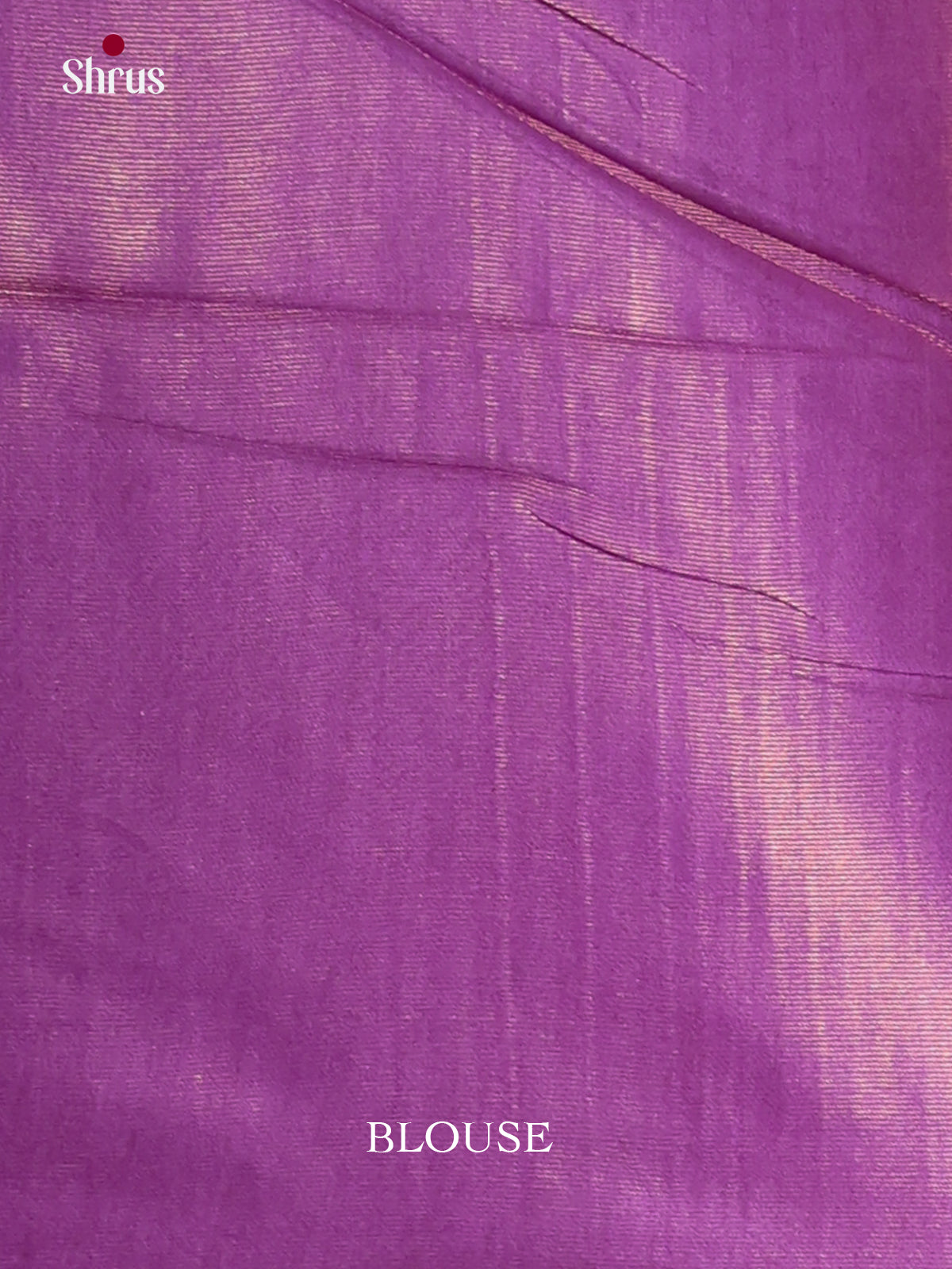 Purple - Semi Tissue Saree
