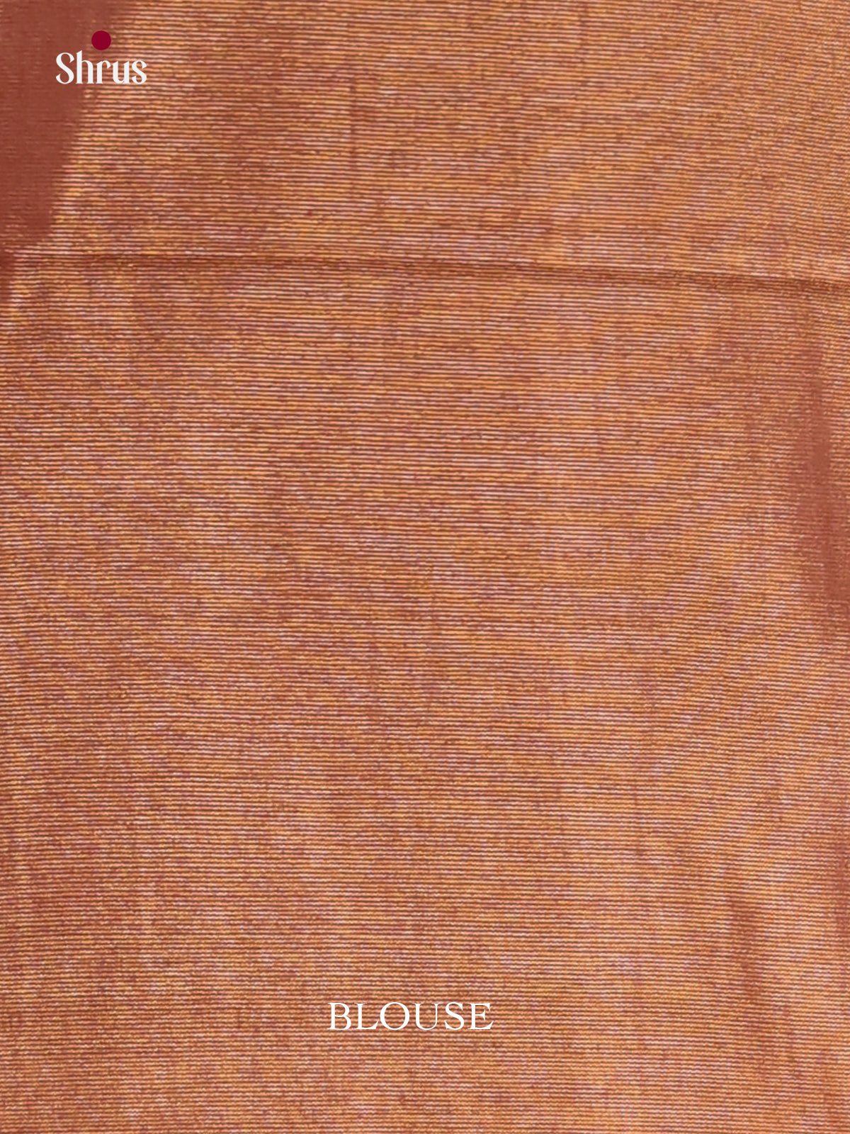 Brown  - Semi Tissue Saree