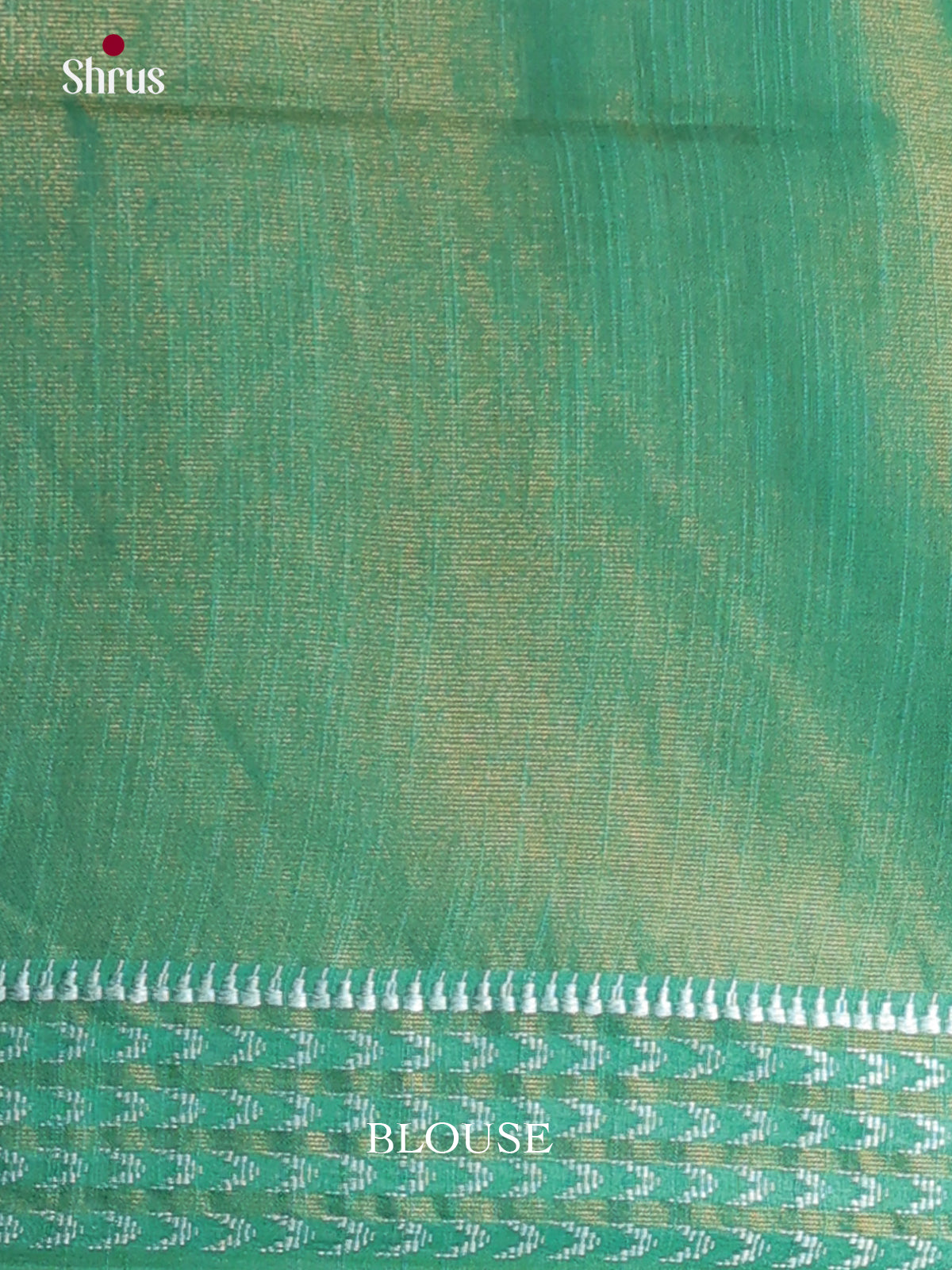 Green - Semi Tissue Saree - Shop on Shrus.com