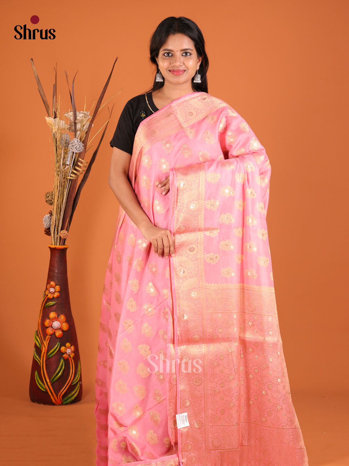 DHS27407 - North Silk Cotton Saree - Shop on Shrus.com