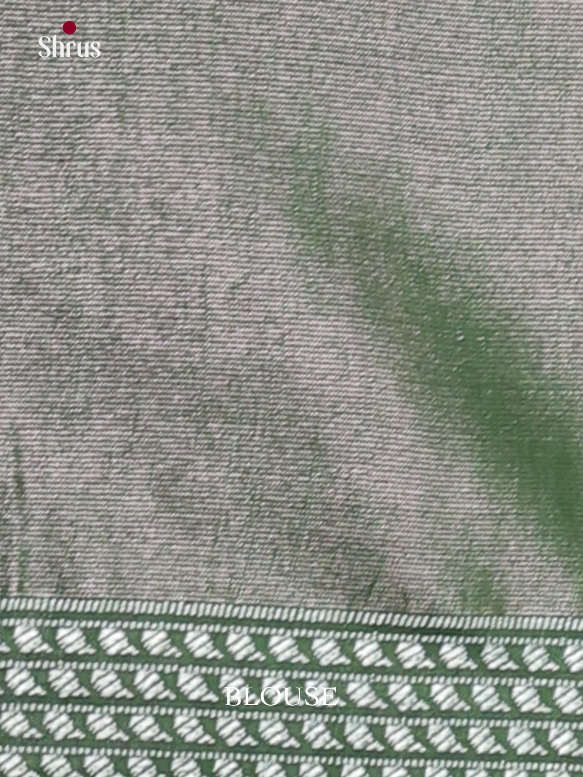 Green - Semi Tissue Saree