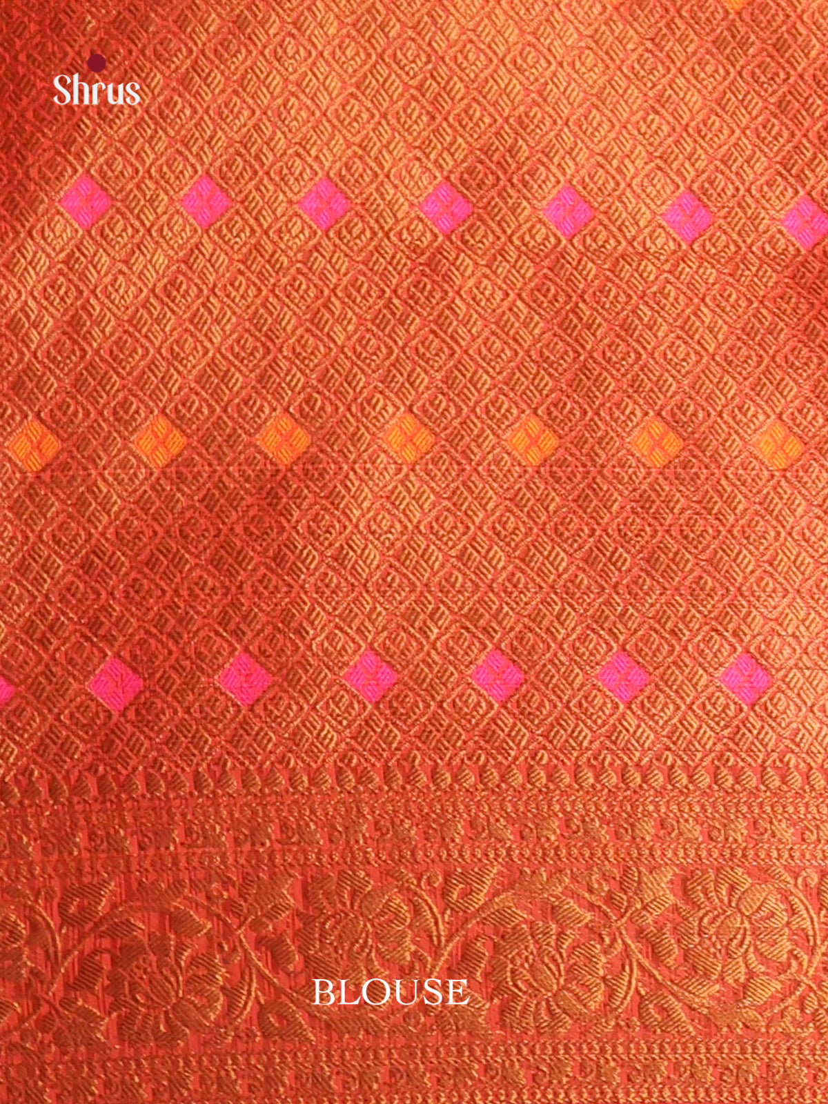 bright red North Silk Cotton Saree 1
