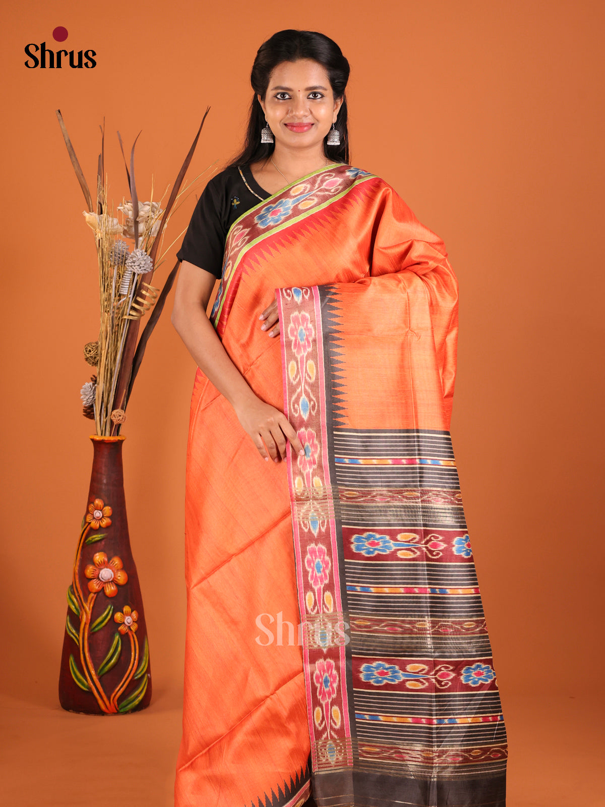 DHS28054 - Champa semitussar Saree