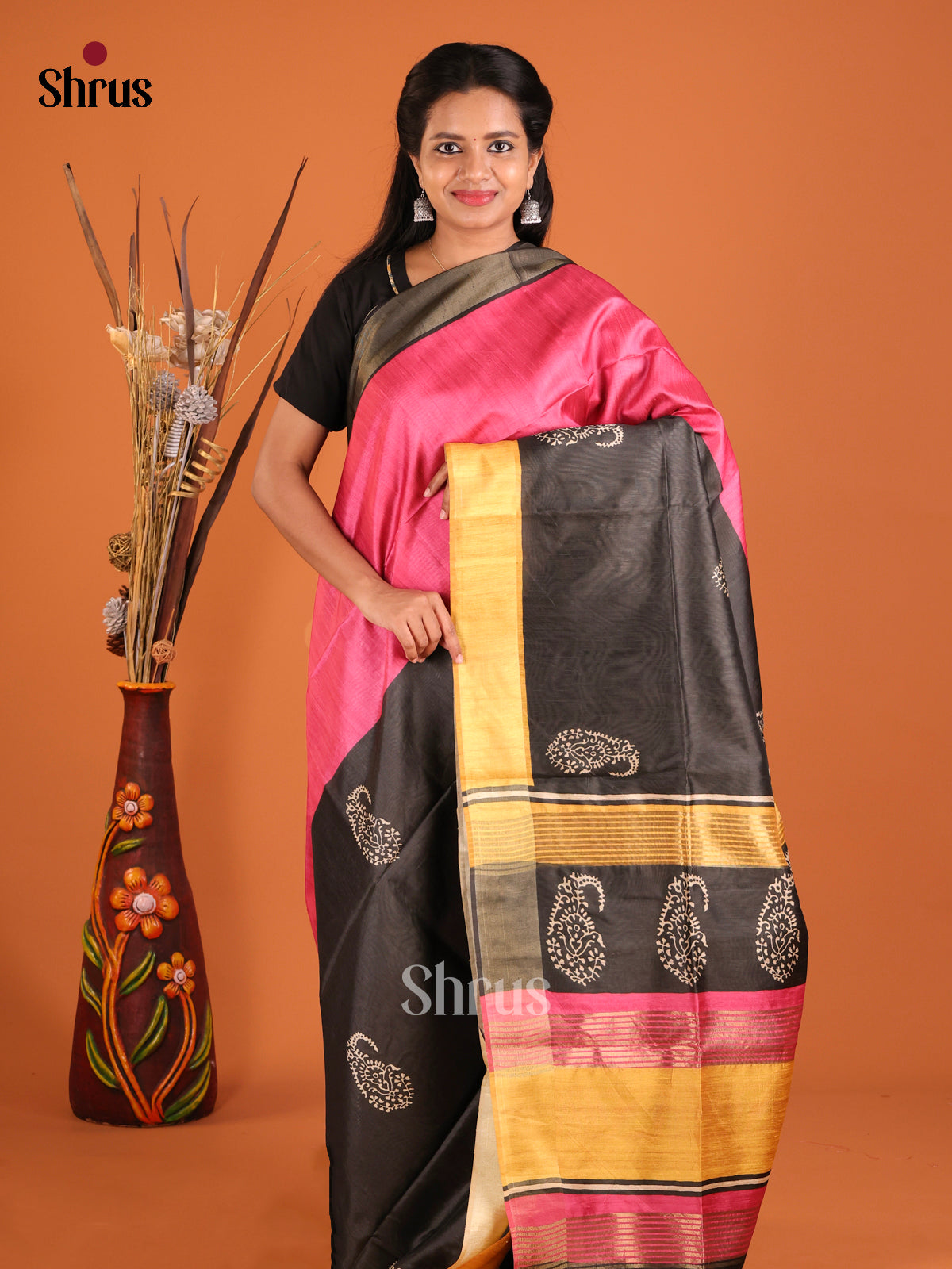 DHS28142 - Champa semitussar Saree