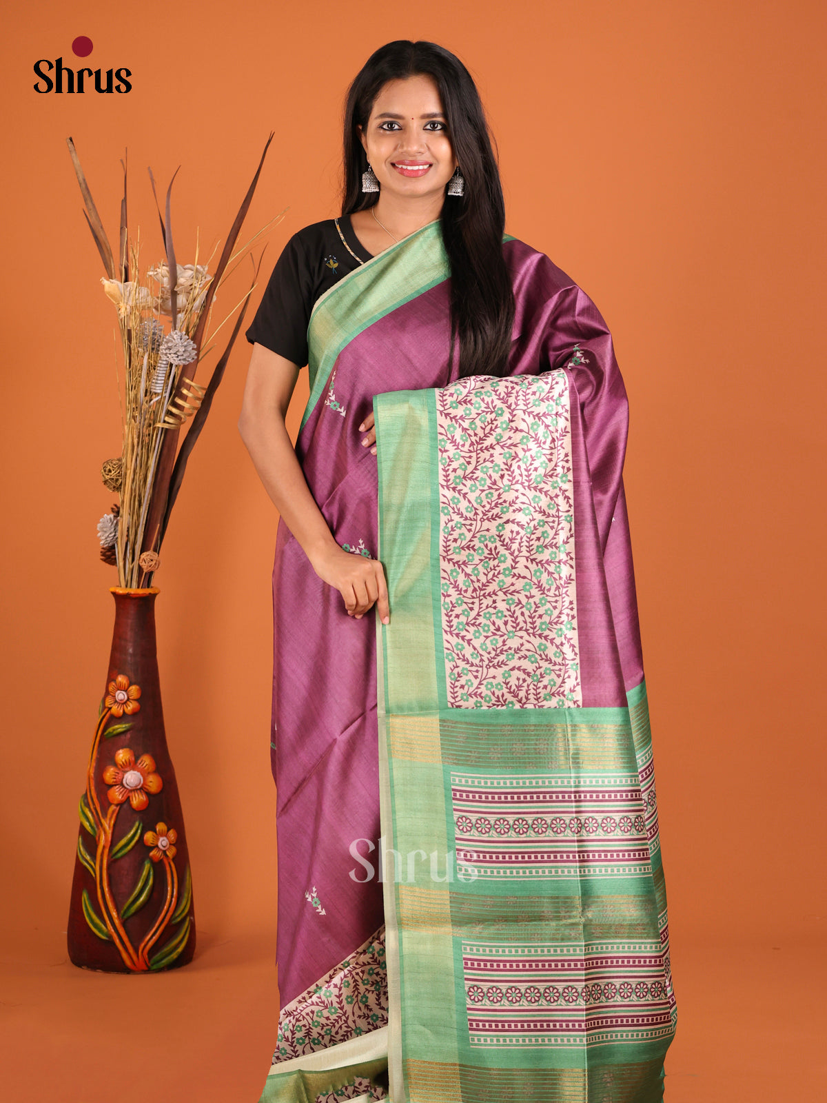 DHS28165 - Champa semitussar Saree