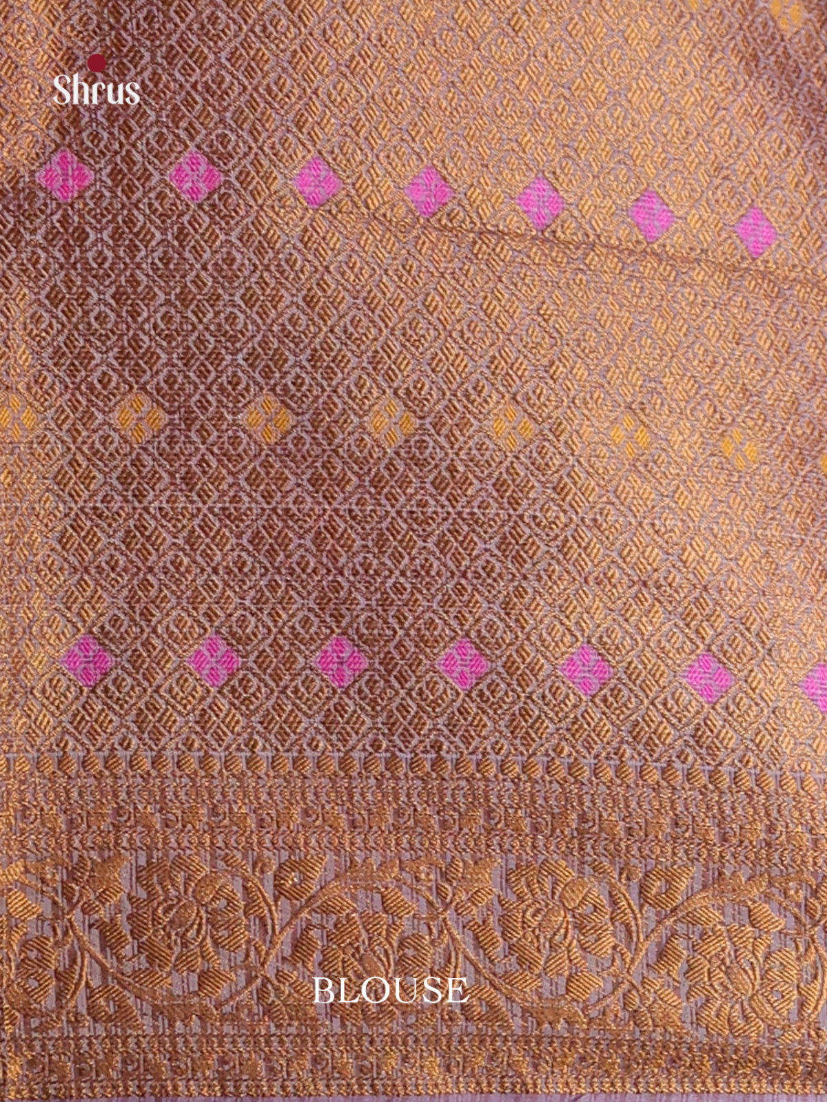 grey gold zari North Silk Cotton Saree 1