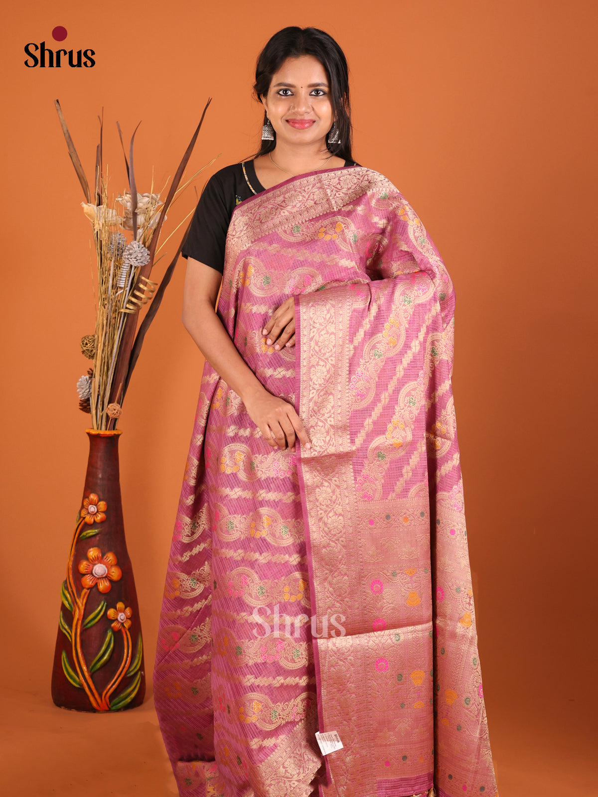 DHS28288 - North Silk Cotton Saree - Shop on Shrus.com