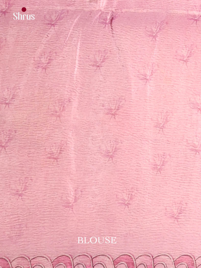 Lavender - Bamboo silk Saree