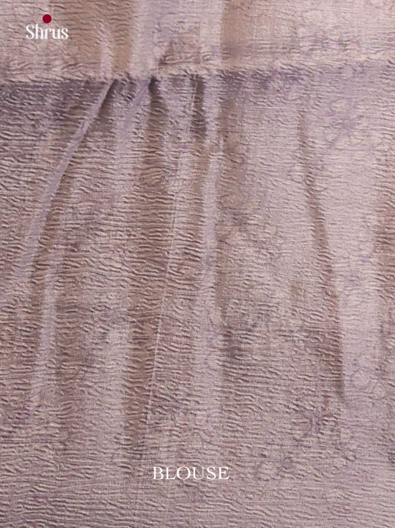 Light Blue - Bamboo silk Saree