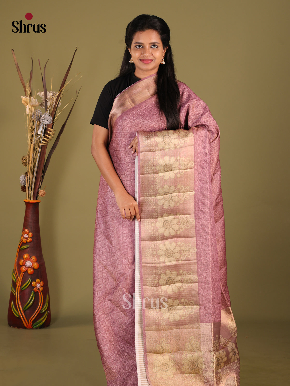 DHS28439 - Semi matka Saree