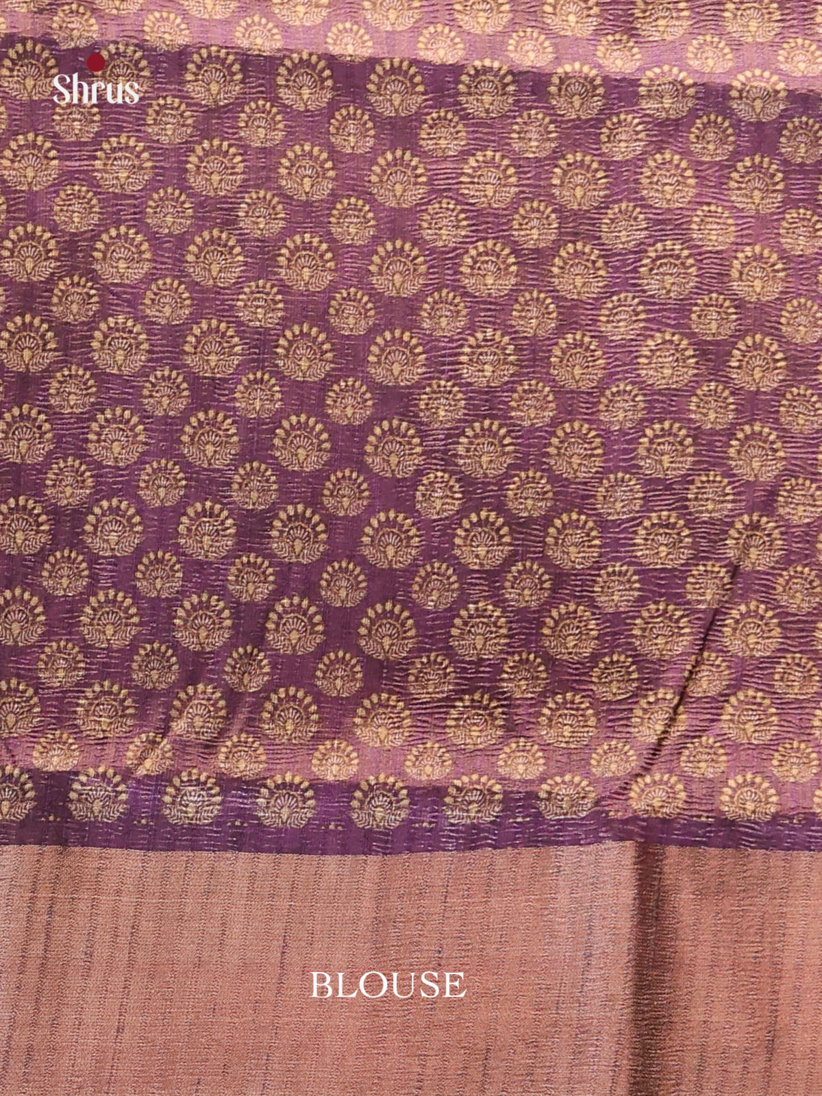 DHS28452 - Semi matka Saree