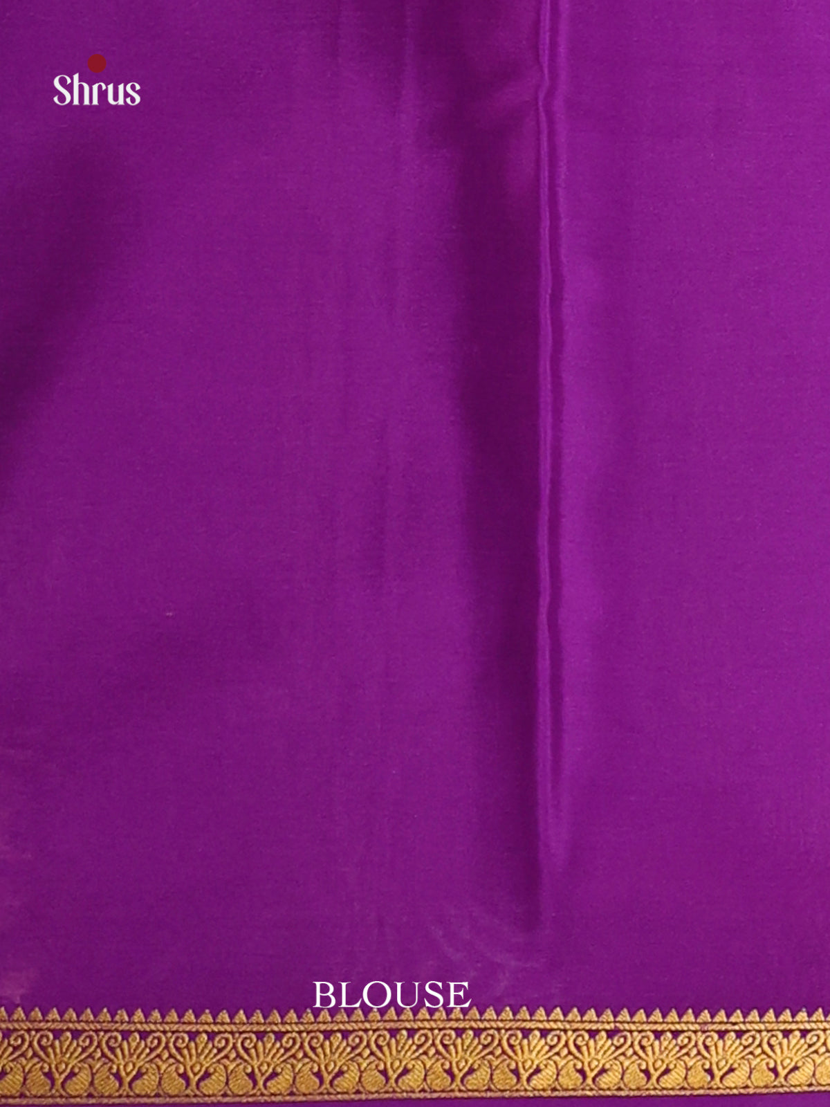 Violet(Single Tone) - Mysore Silk Saree - Shop on Shrus.com