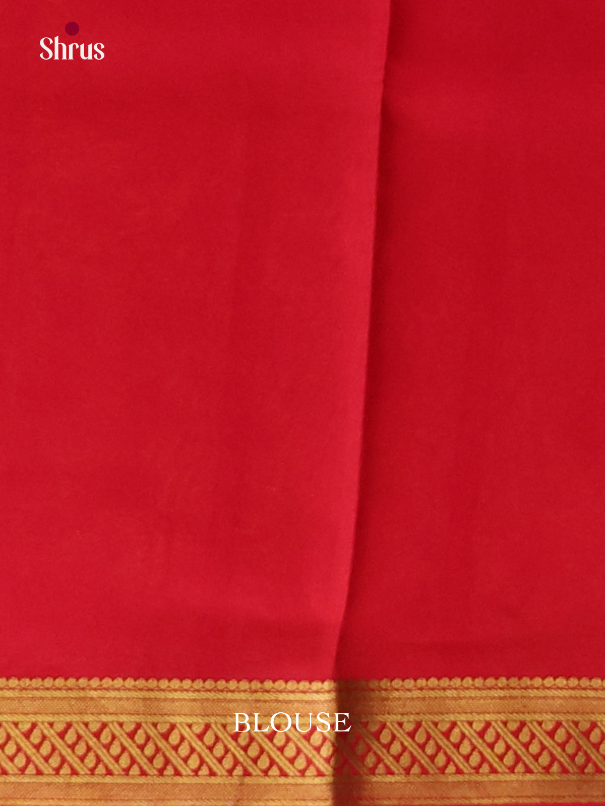 Purple & Red- Mysore Silk Saree - Shop on Shrus.com