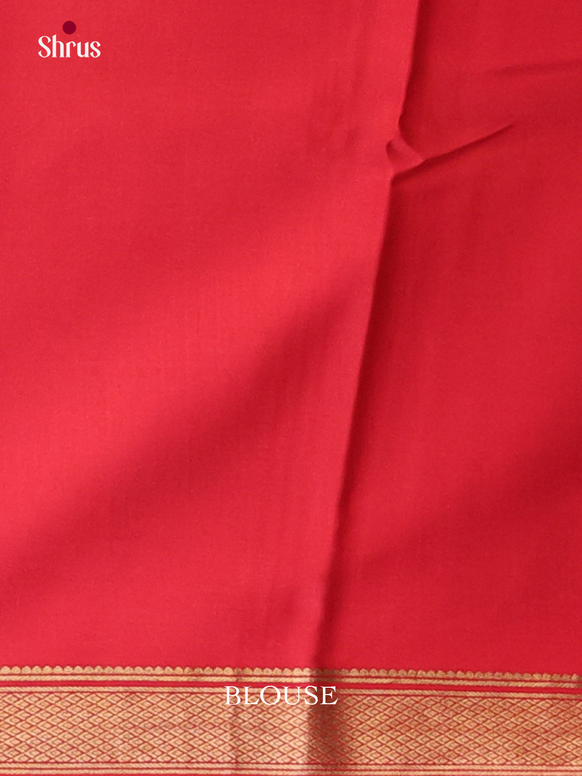 Teal & Red- Mysore Silk Saree - Shop on Shrus.com