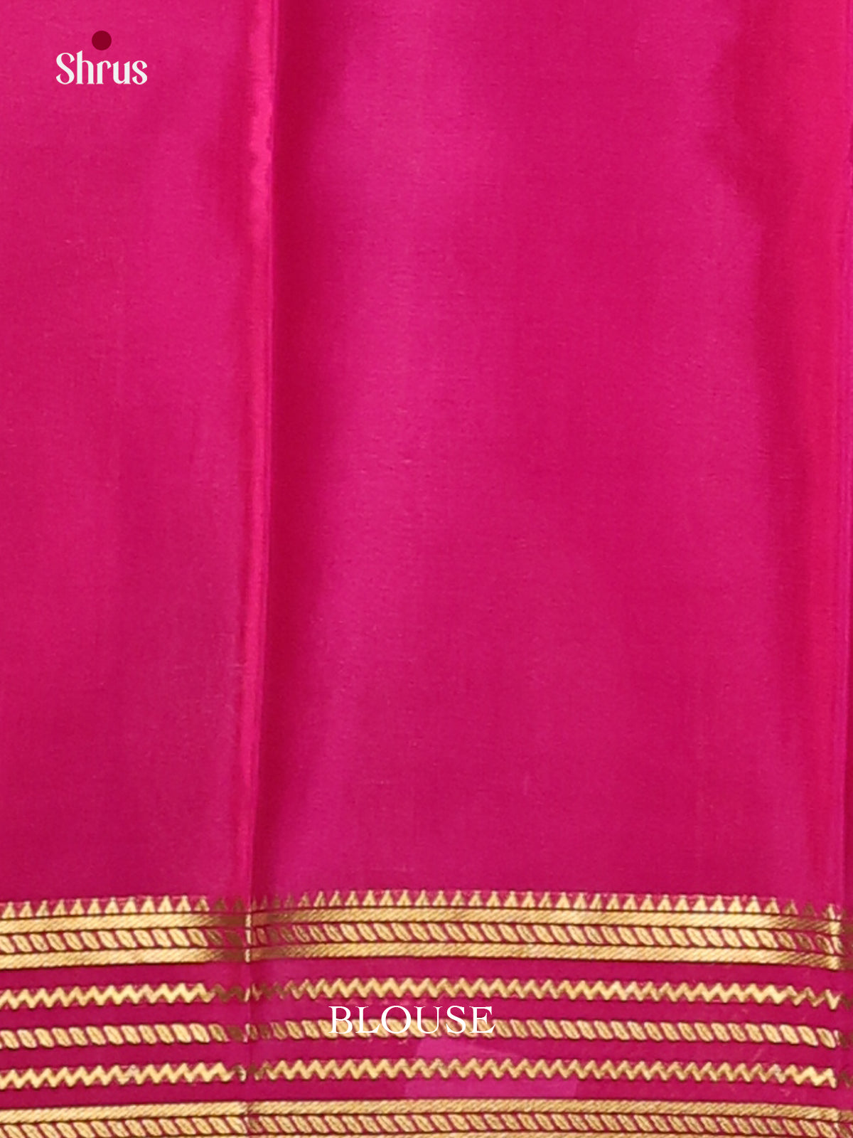 Green & Majenta- Mysore Silk Saree - Shop on Shrus.com