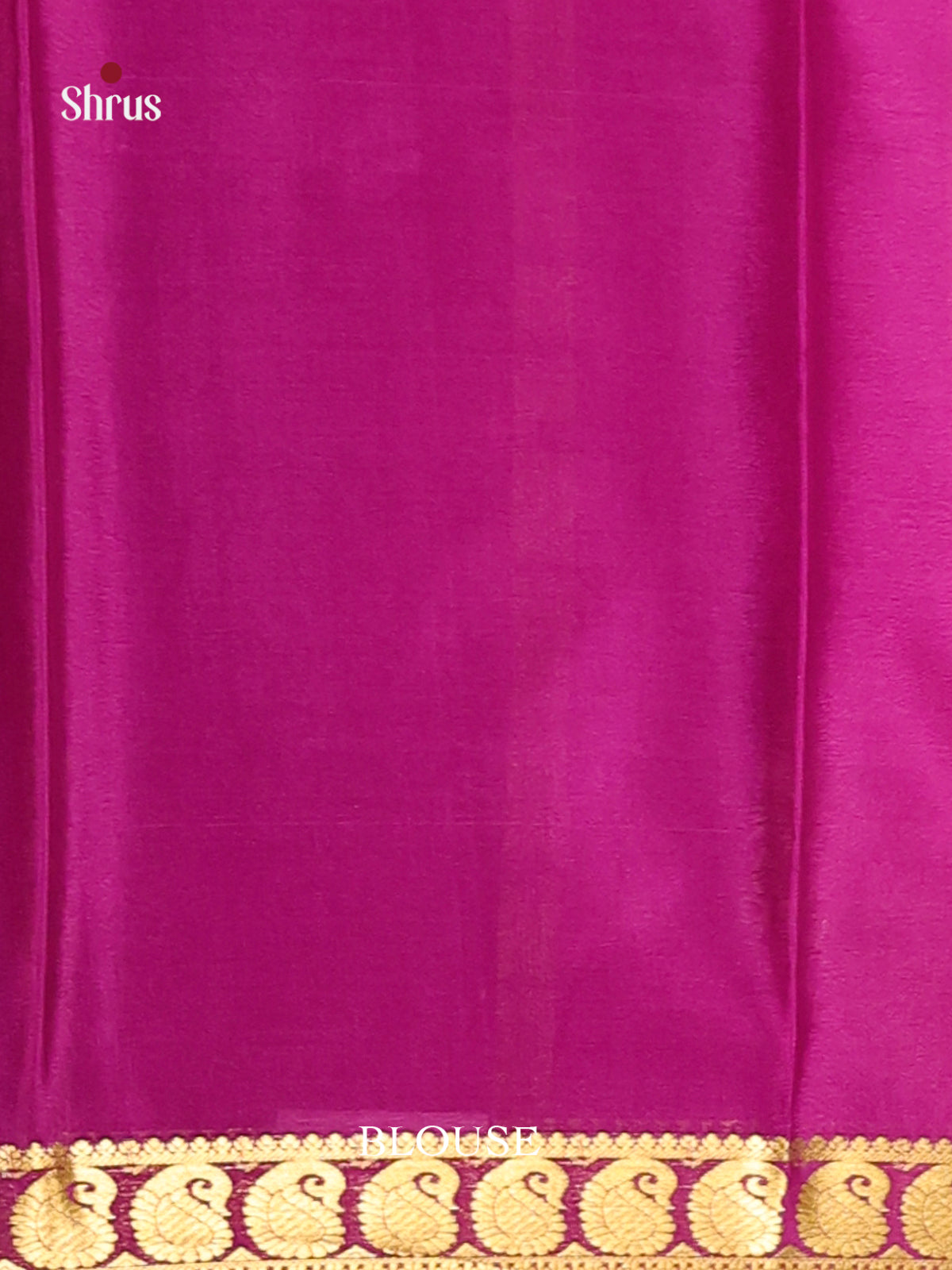 Purple(Single Tone) - Mysore Silk Saree - Shop on Shrus.com