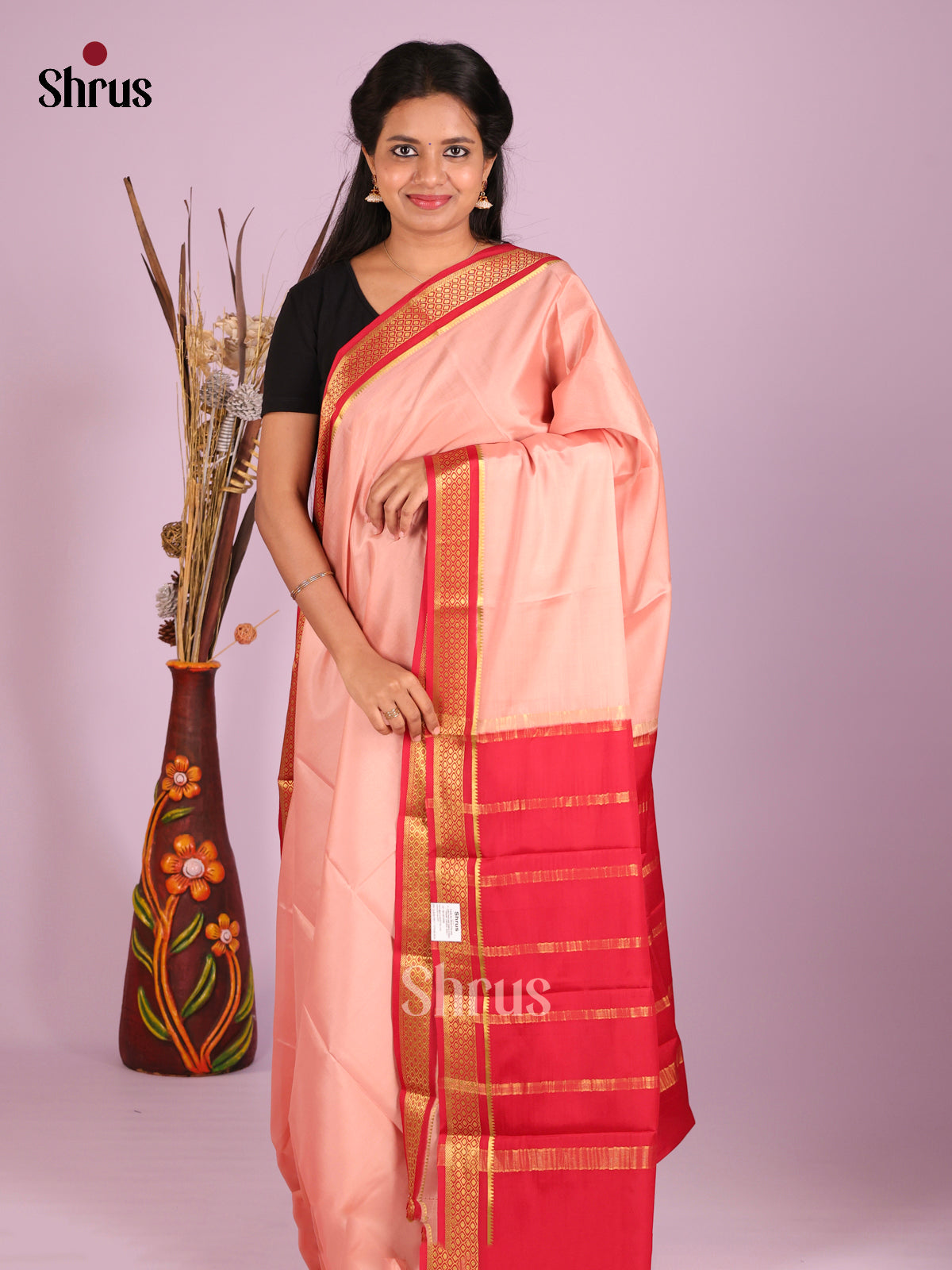 DHS28528 - Mysore Silk Saree - Shop on Shrus.com