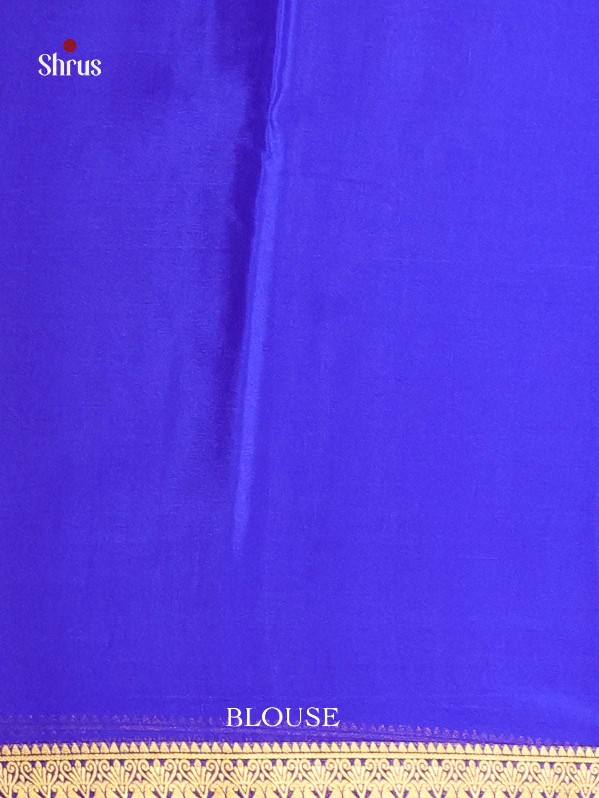 Blue(Single Tone) - Mysore Silk Saree