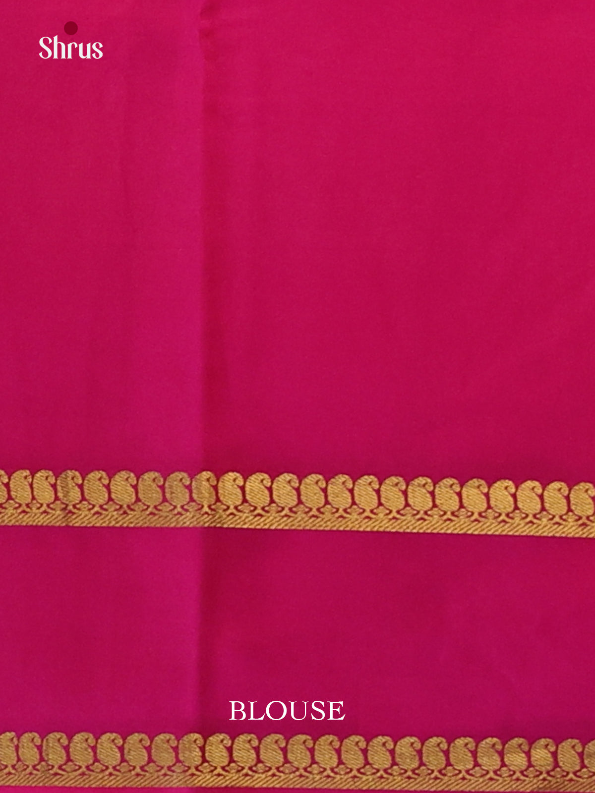 Pista Green & Majenta - Mysore Silk Saree - Shop on Shrus.com