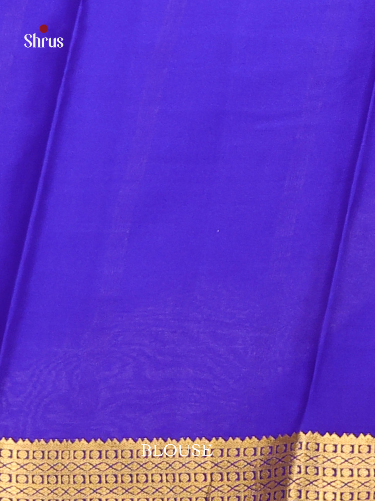 Blue(Single Tone)- Mysore Silk Saree