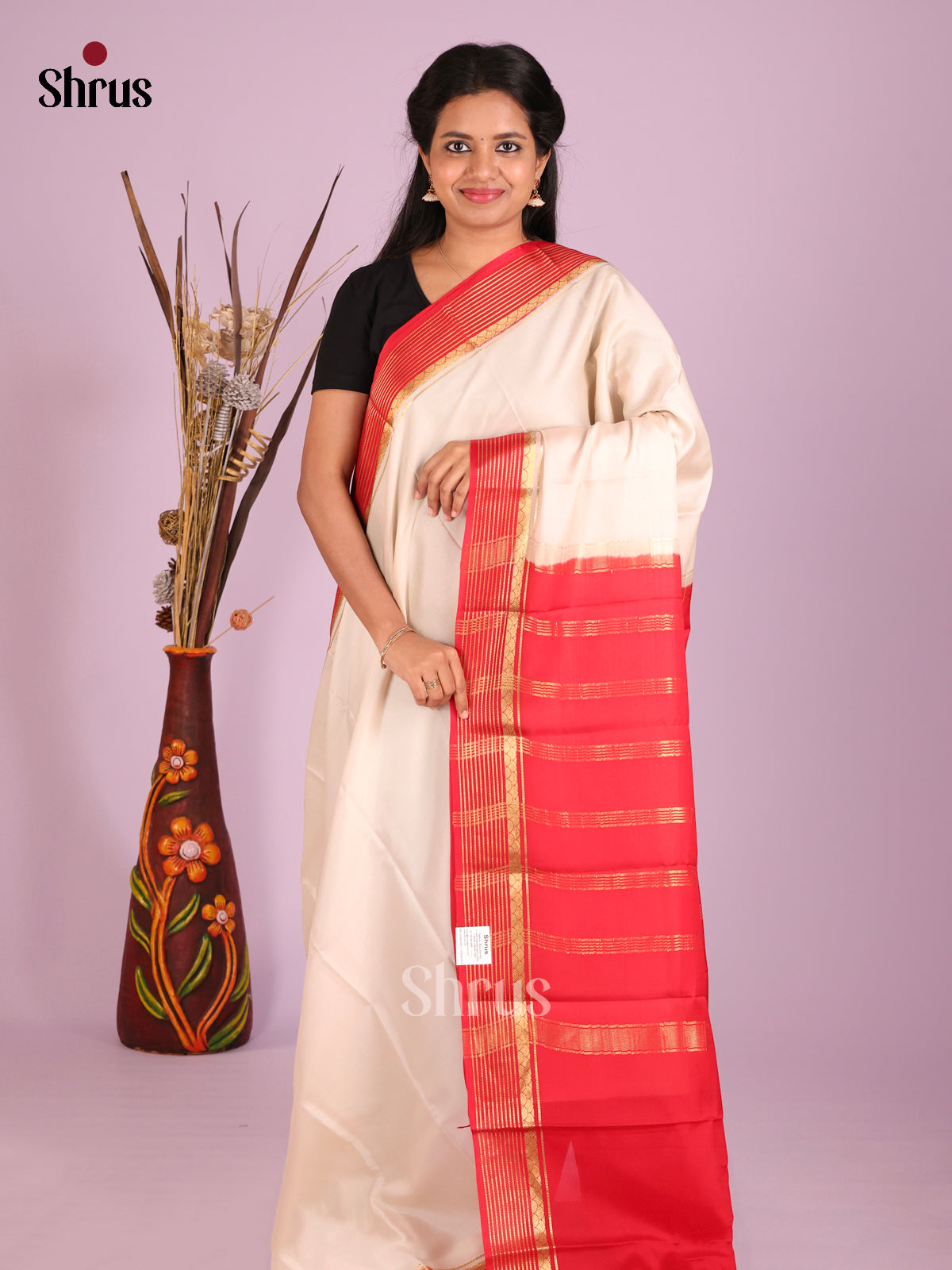 DHS28585 - Mysore Silk Saree - Shop on Shrus.com