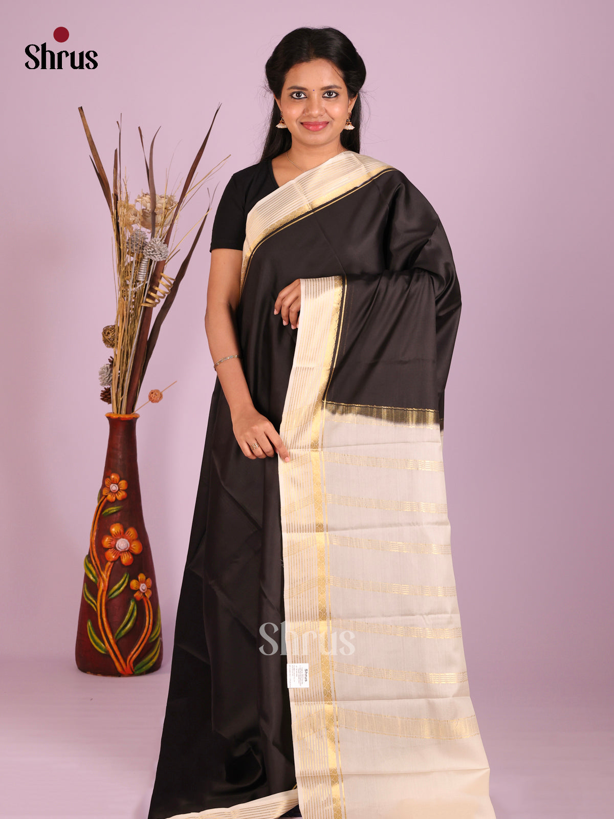 DHS28589 - Mysore Silk Saree - Shop on Shrus.com
