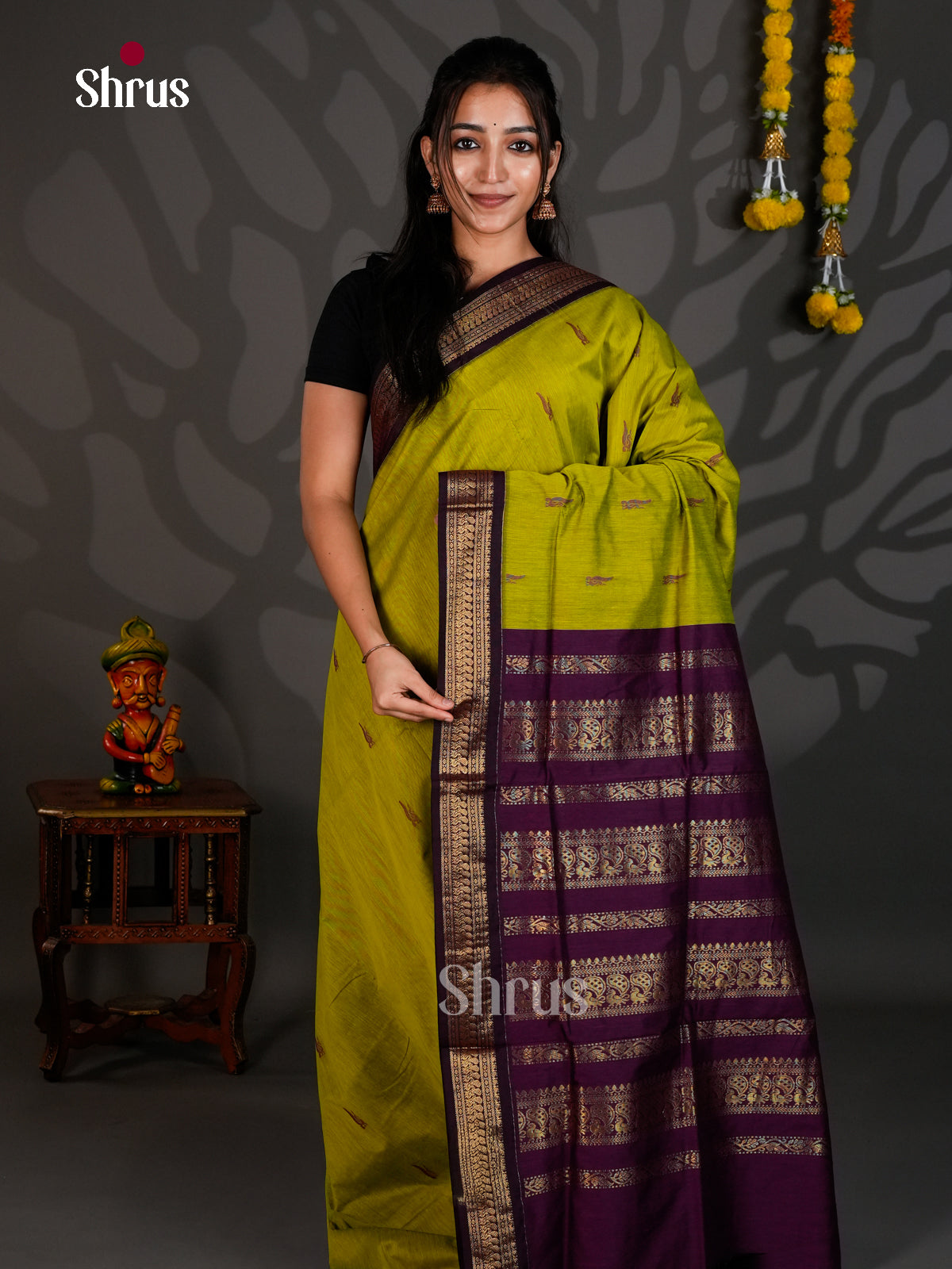 DHS29088 - Kalyani Cotton Saree - Shop on Shrus.com