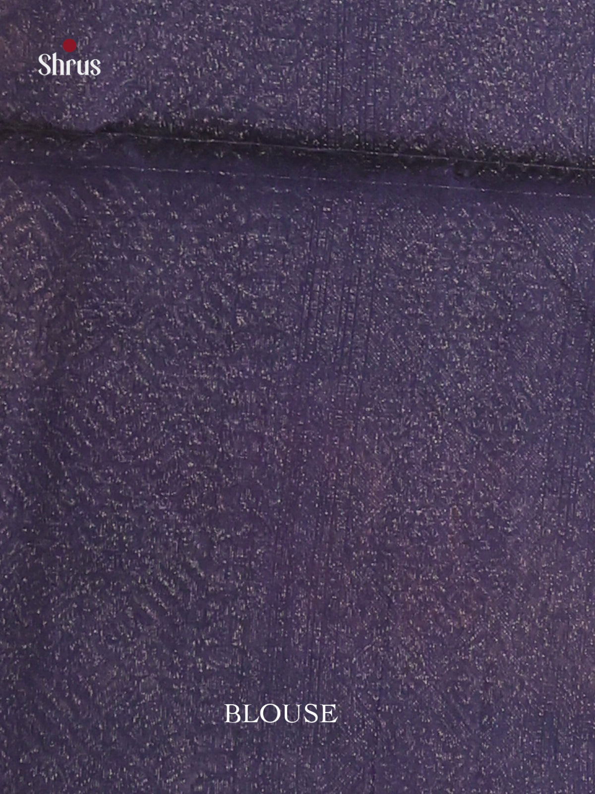 Maroon & Blue - Semi Silkcotton Saree - Shop on Shrus.com