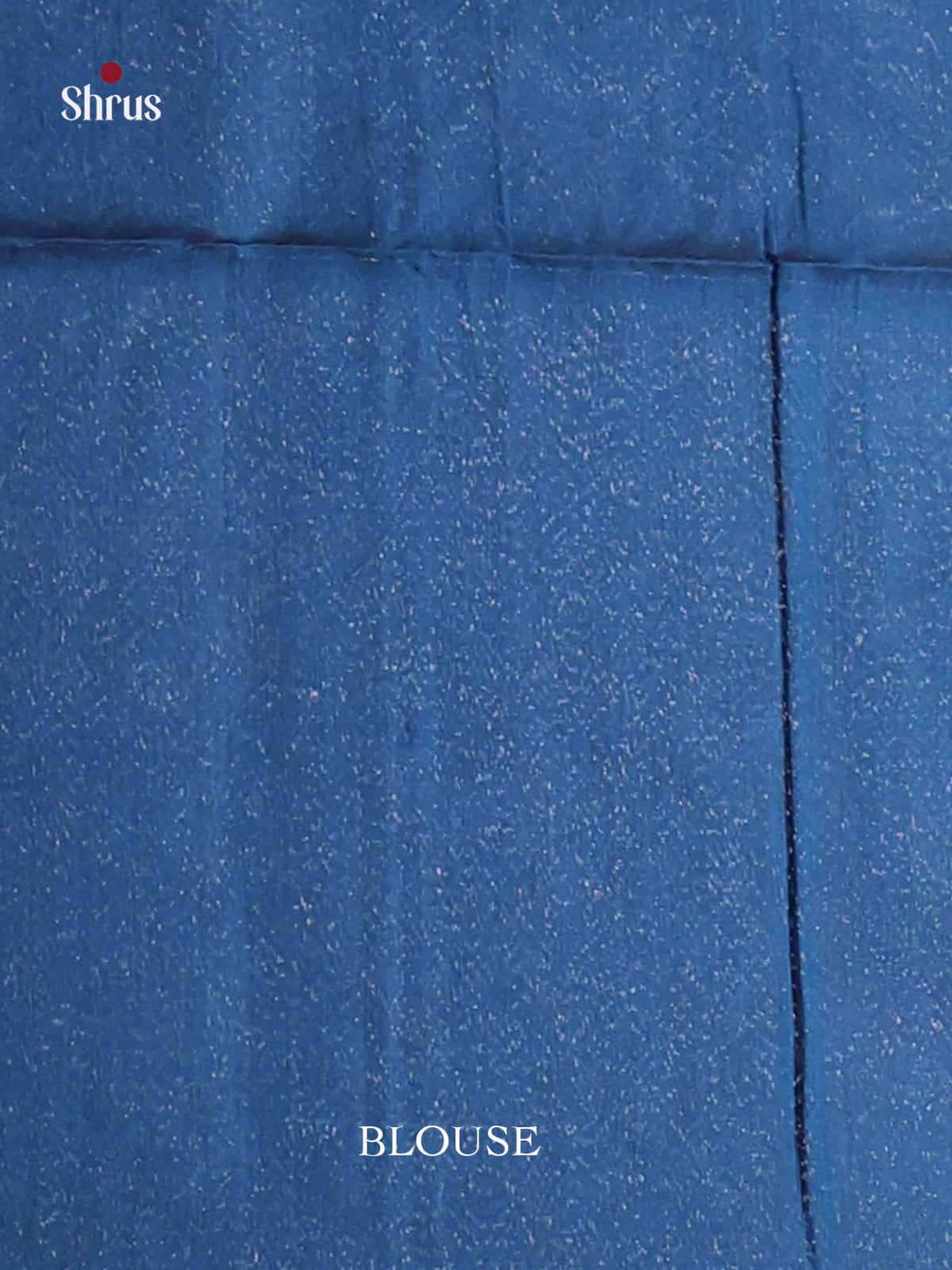 Maroon & Blue - Semi Silkcotton Saree - Shop on Shrus.com