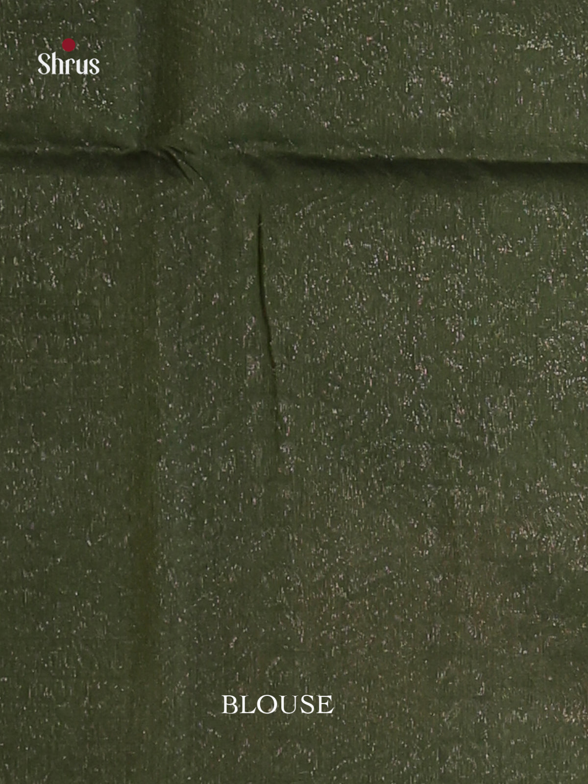 Rust & Green - Semi Silkcotton Saree - Shop on Shrus.com