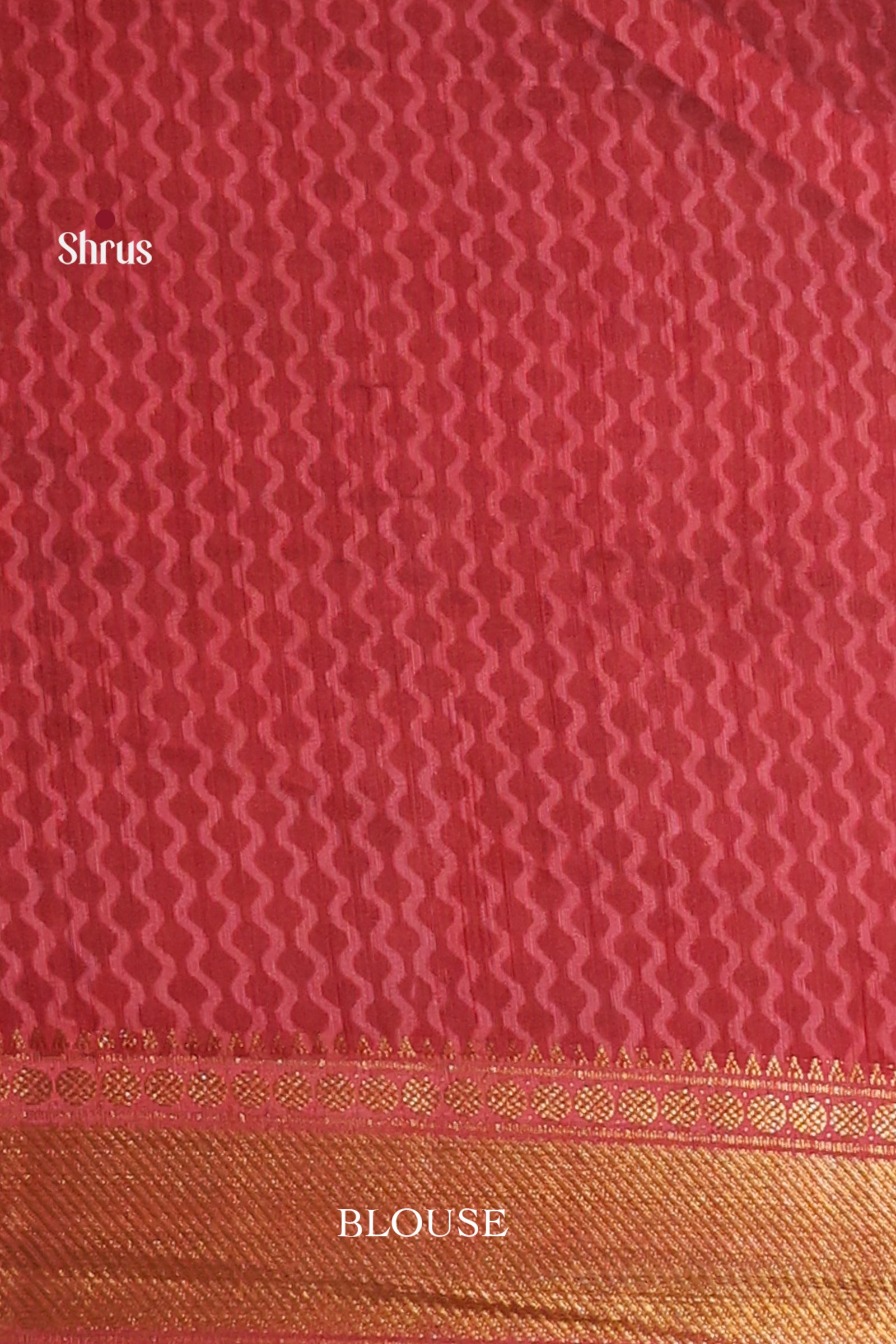 Black & Maroon - Semi Patola Saree