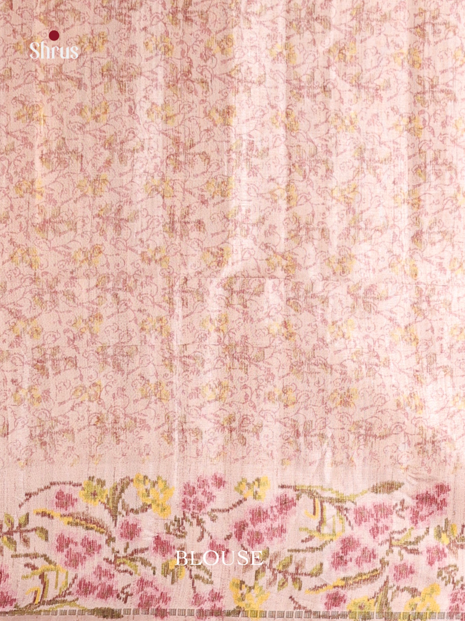 arakku & Cream - Moonga Silk Saree